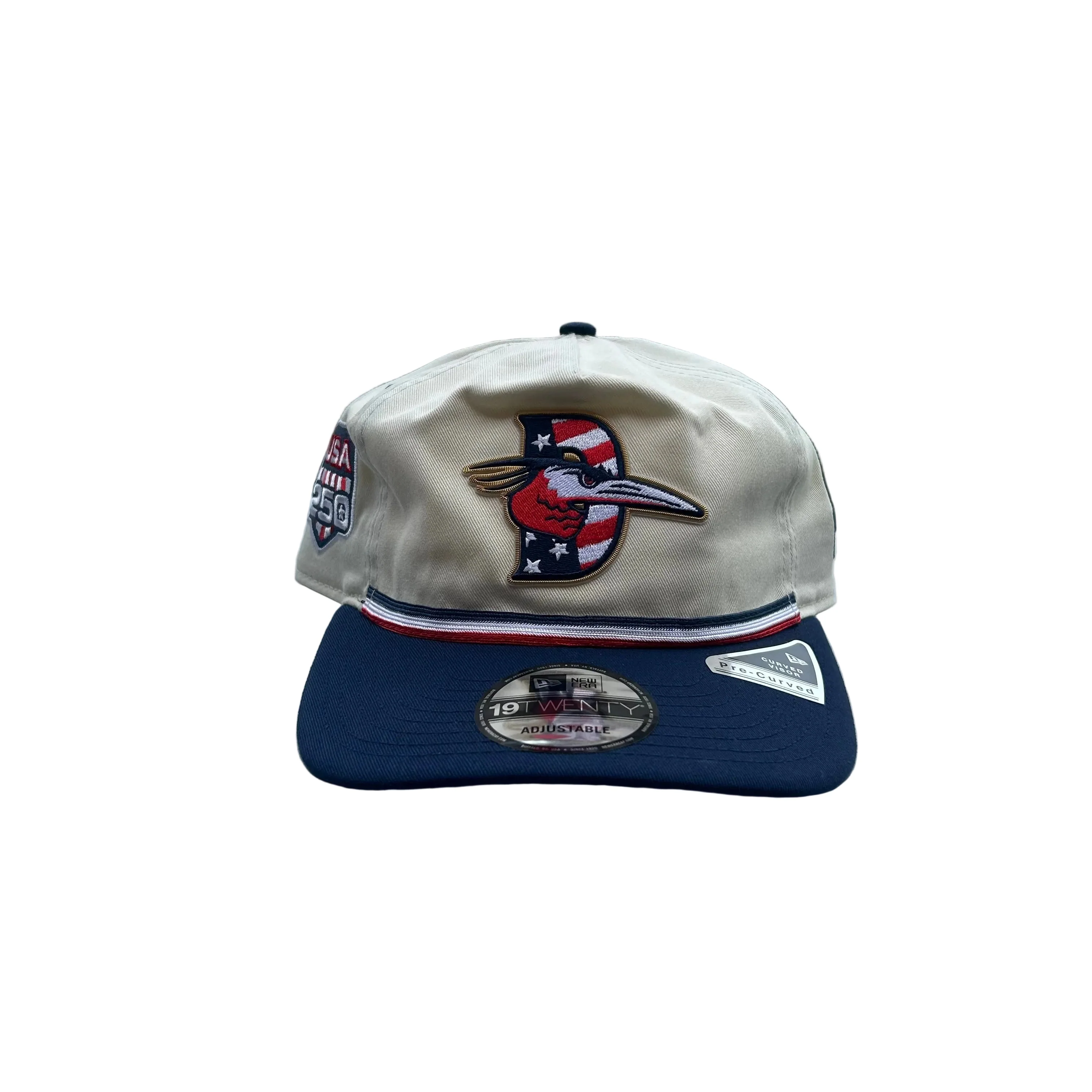 Delmarva Shorebirds NEW ERA America 250 4th of July 19TWENTY Cap