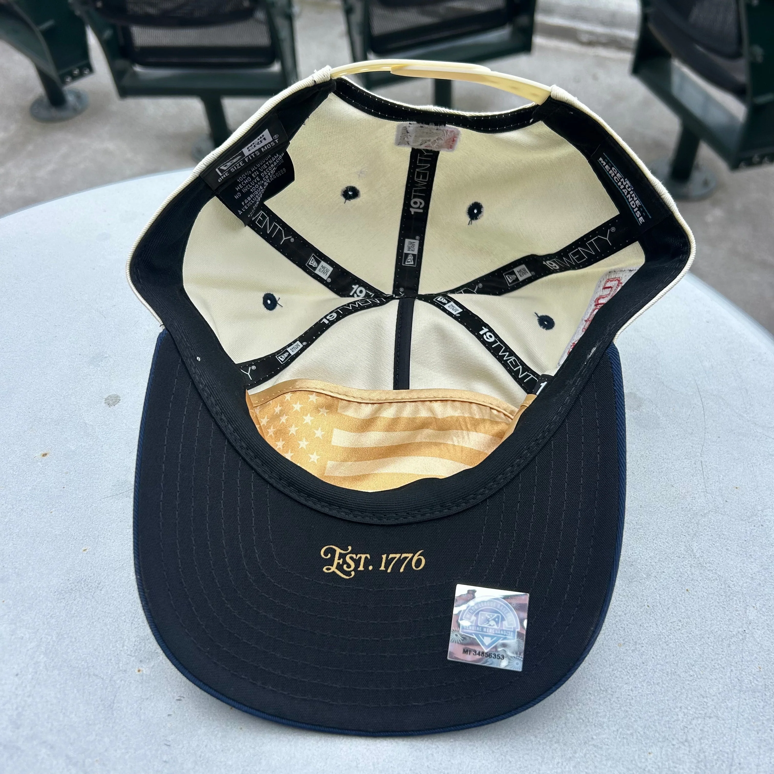 Delmarva Shorebirds NEW ERA America 250 4th of July 19TWENTY Cap - Image 3
