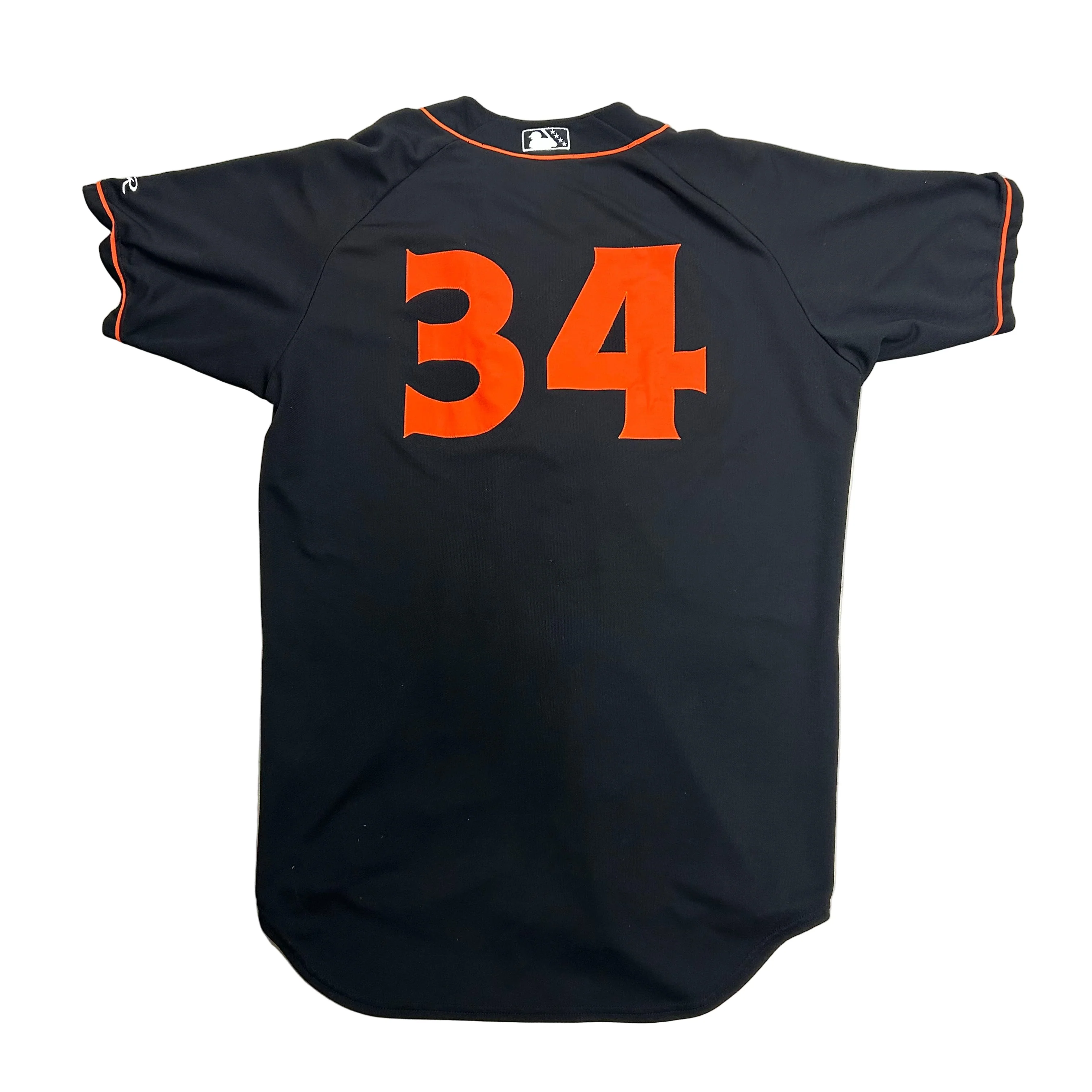 Delmarva Shorebirds Rawlings 2025 Team Issued Black Jerseys - Image 2