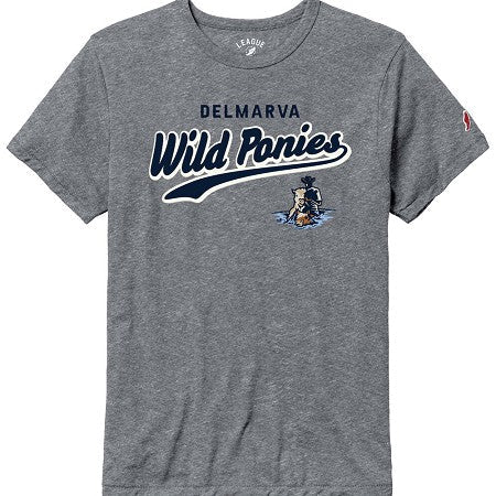 Delmarva Shorebirds Wild Ponies League Embroidered Tee
