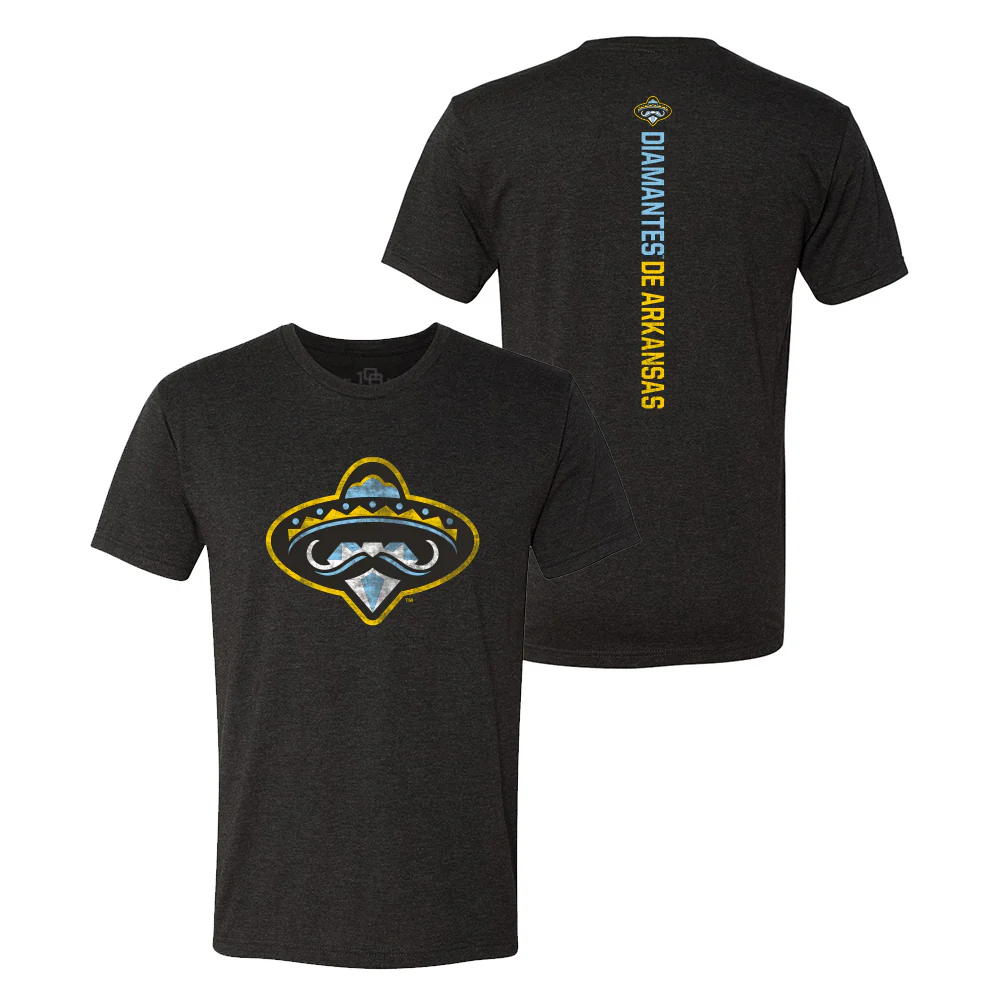 Diamantes de Arkansas 108 Stitches Razorback SS Tee