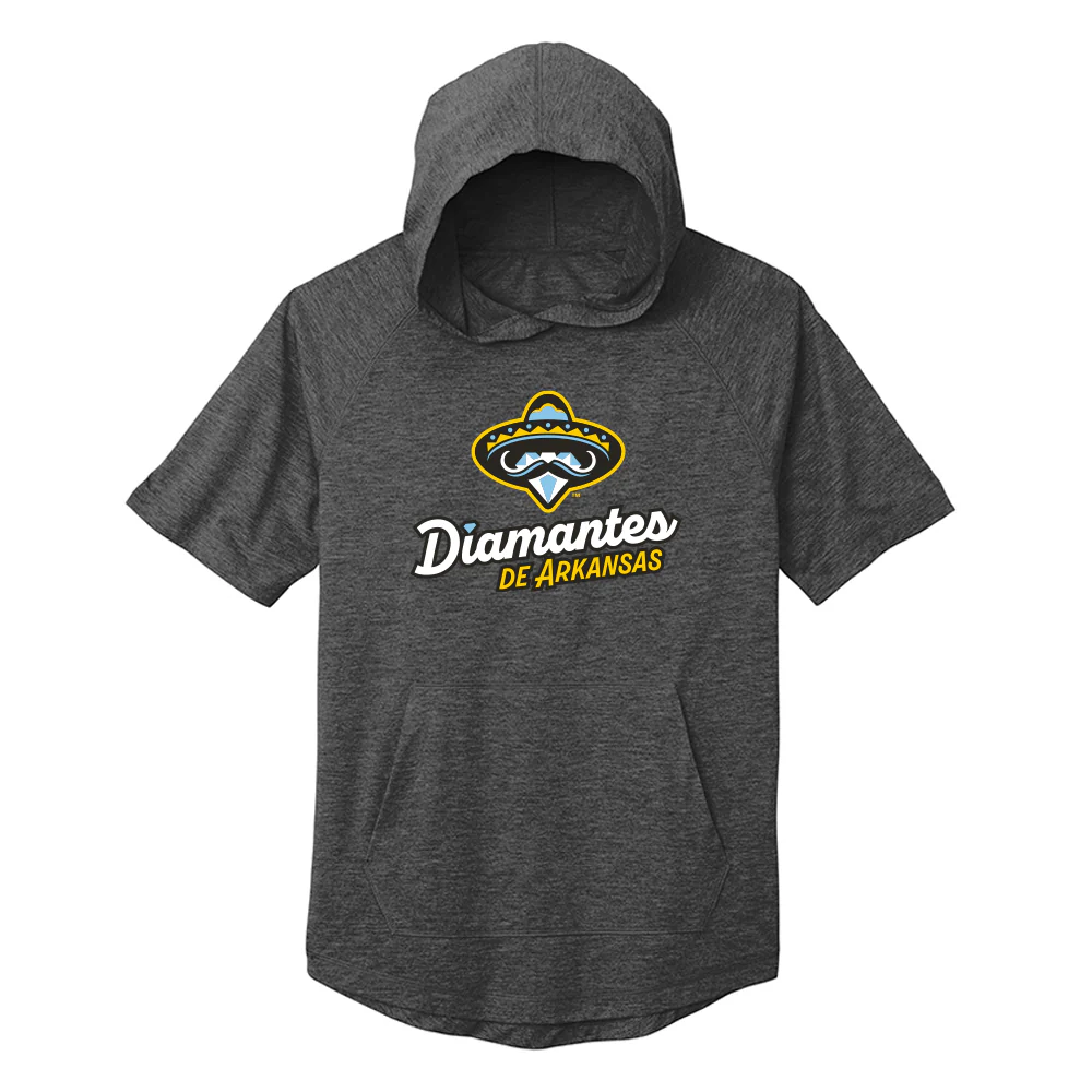 Diamantes de Arkansas 108 Stitches SS Hoodie