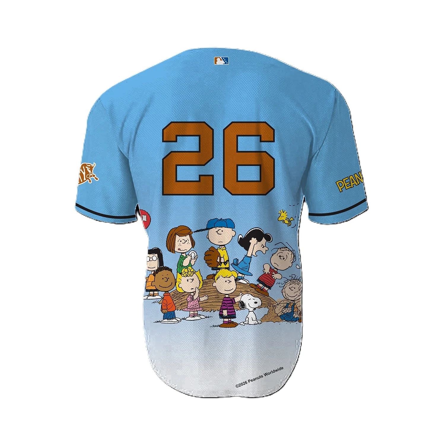 Durham Bull 2026 Peanuts Replica Jersey - Image 6