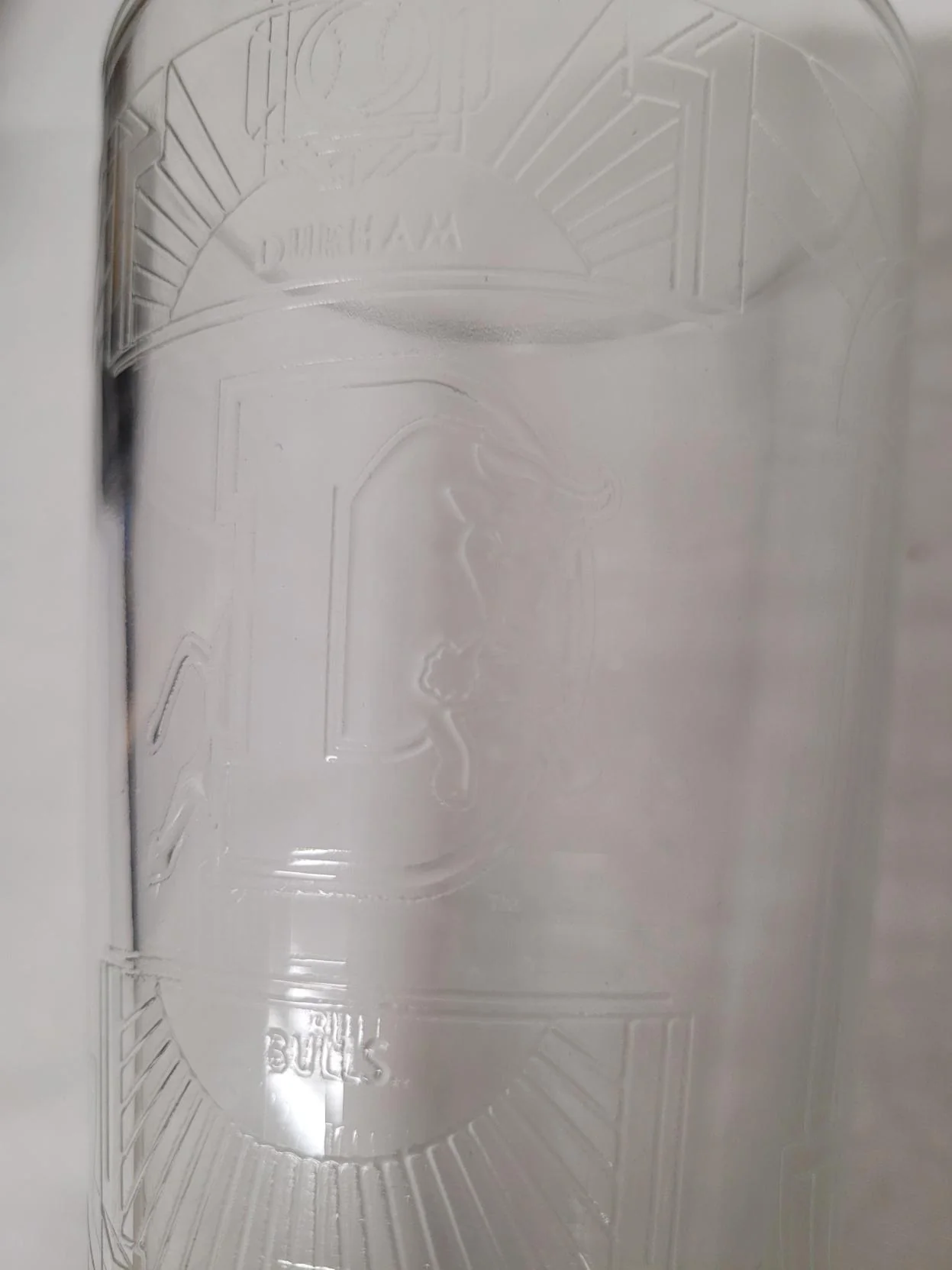 Durham Bulls 16oz Stained Pint Glass - Image 2