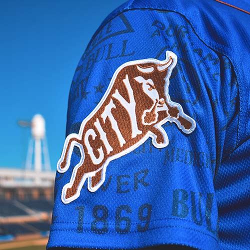 Durham Bulls OT Sports 2022 New Toddler Alternate Bull City Jersey - Image 4