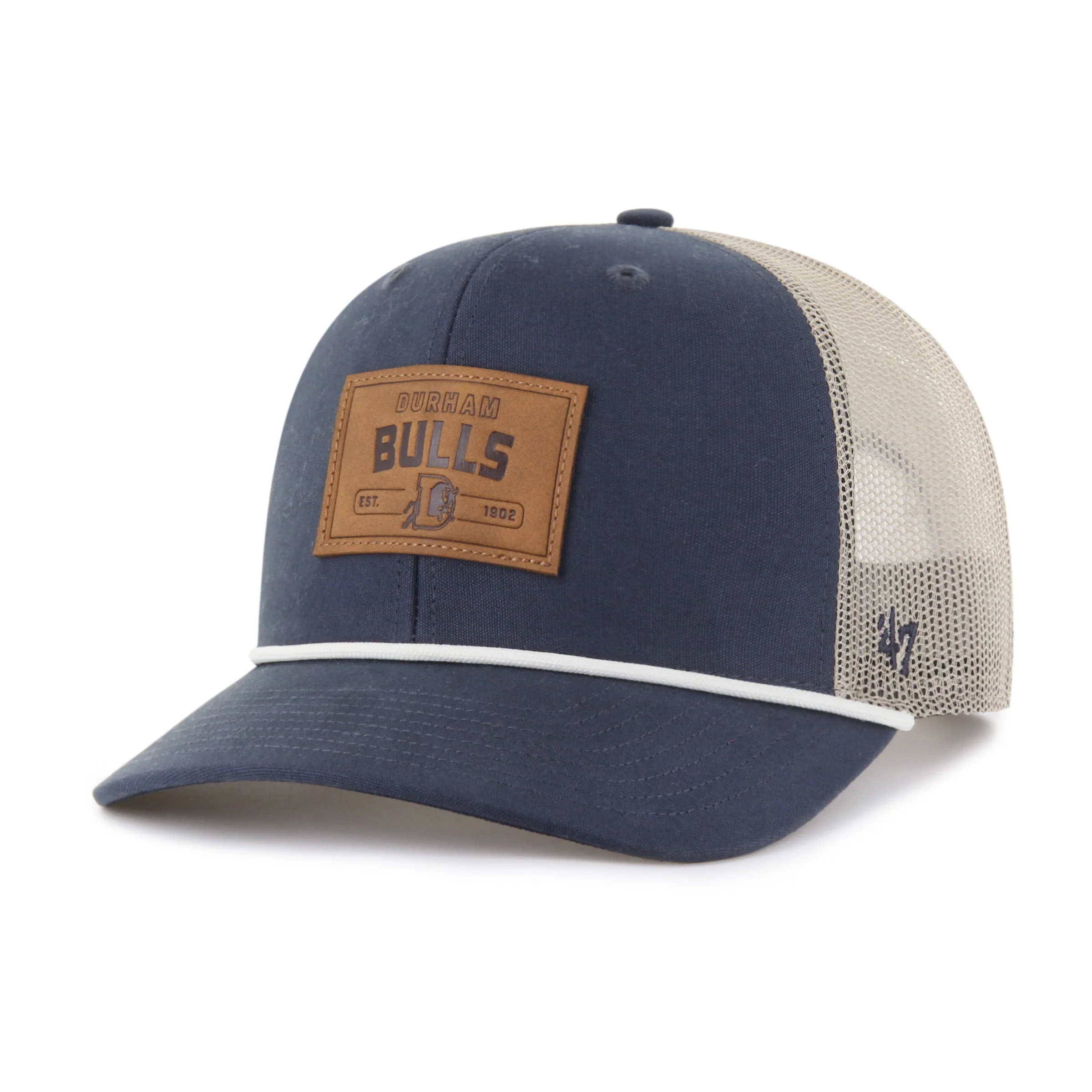 Durham Bulls 47 Brand Trundle Rope Trucker