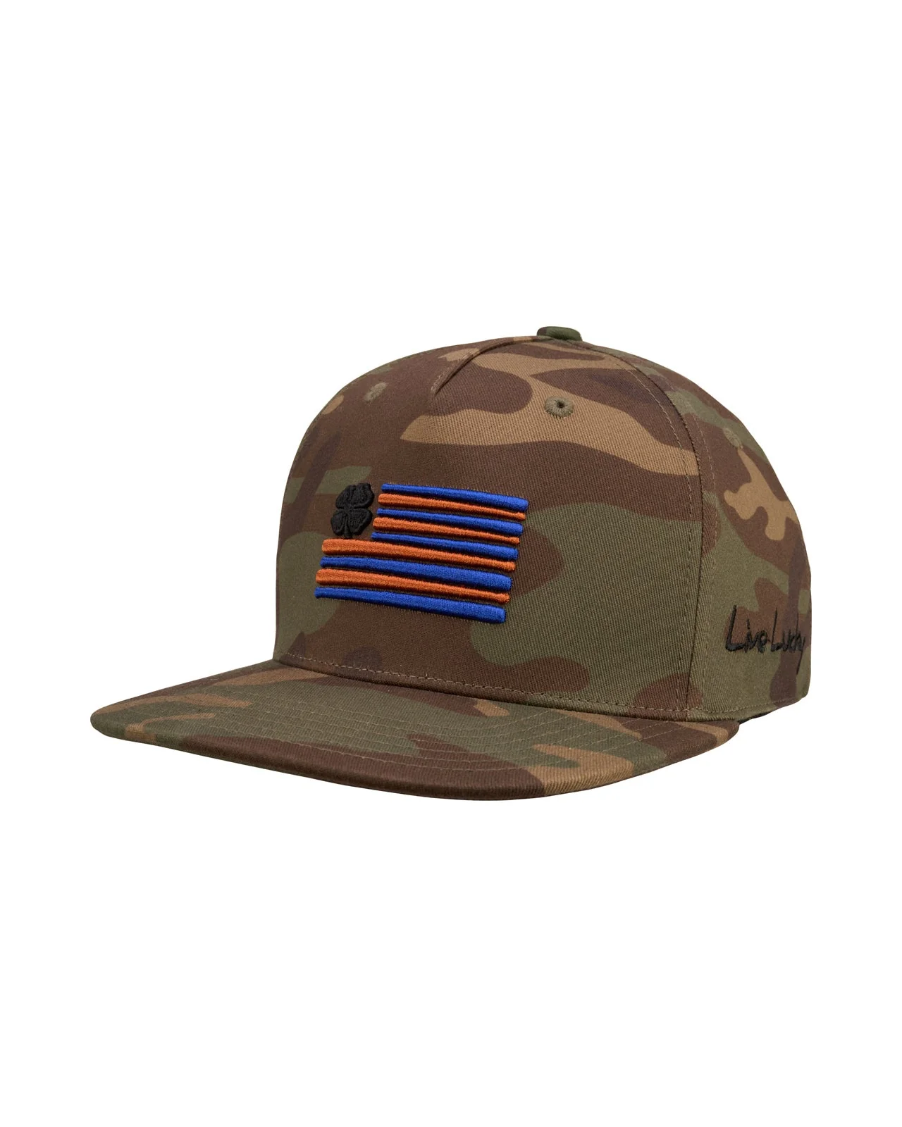 Durham Bulls 5 Panel Camo Bat Snapback