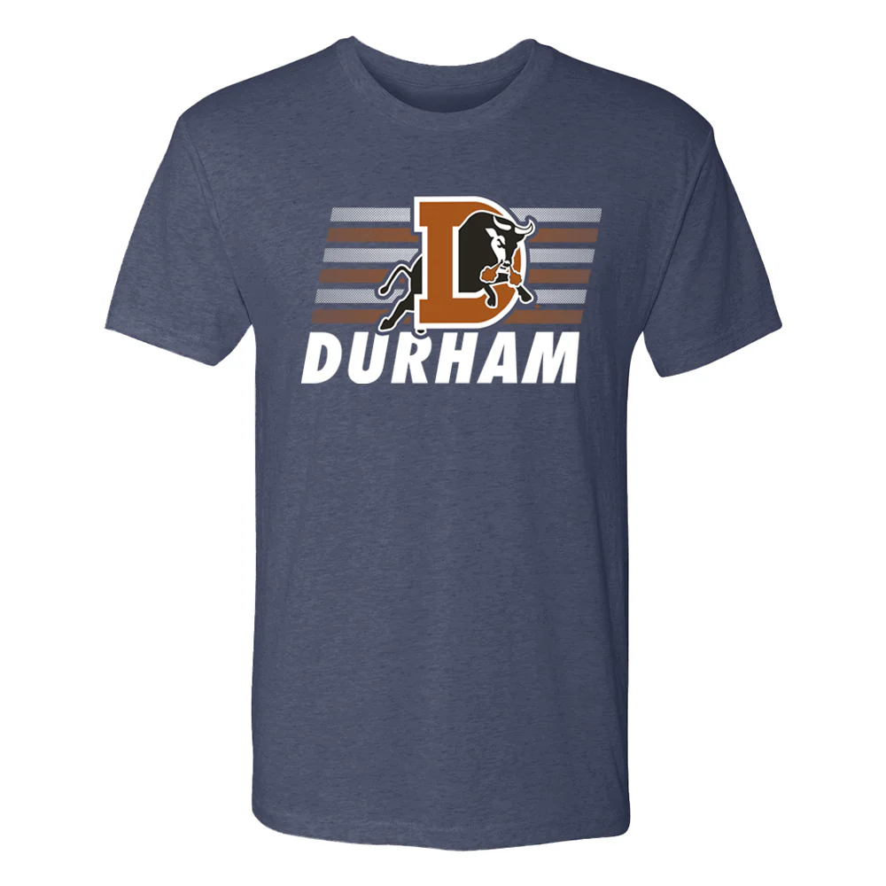 Durham Bulls D Logo Block Line Tee