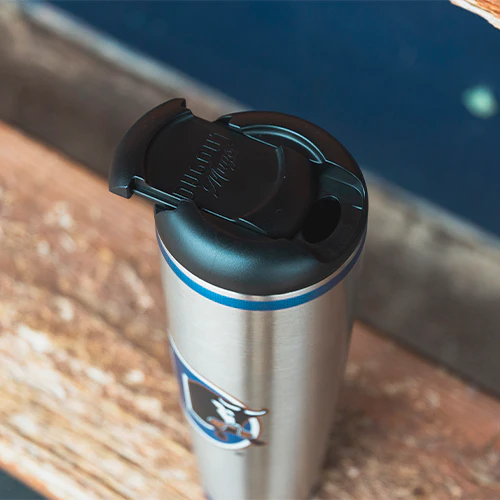 Durham Bulls Dugout Mug Stainless Steel Metal Tumbler - Image 3