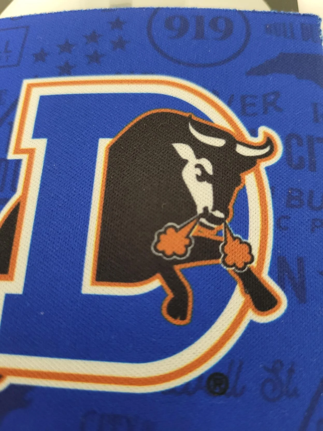 Durham Bulls Insulated Pattern Koozie - Image 2