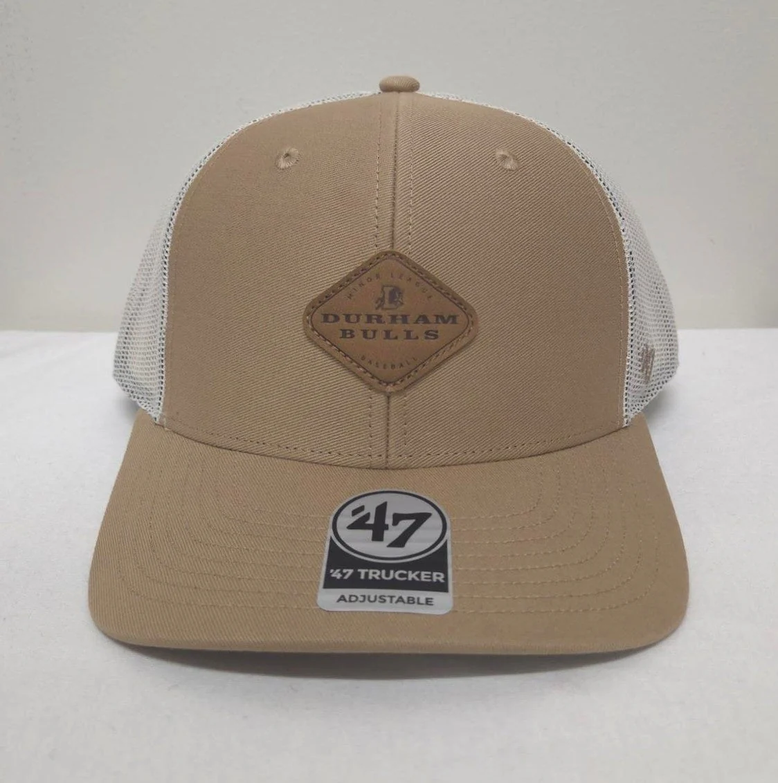 Durham Bulls Khaki Huskin Trucker - Image 2