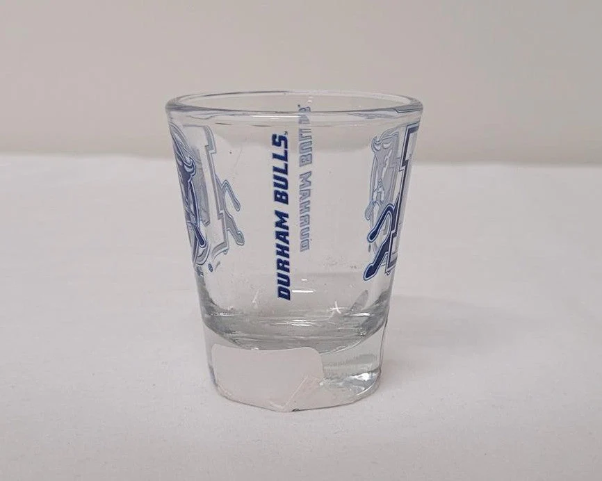Durham Bulls Logo Brand 2oz Gameday Shot Glass