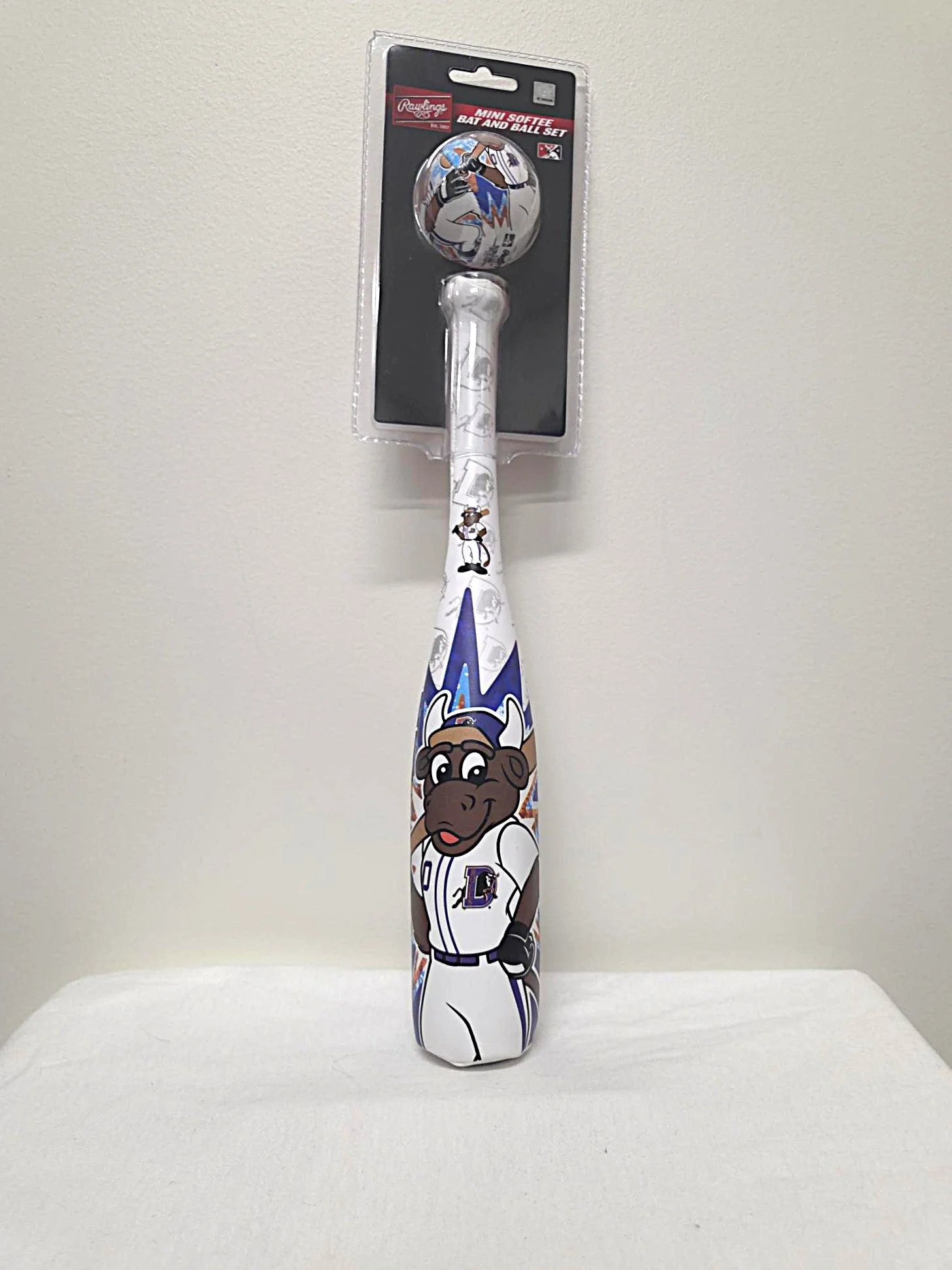 Durham Bulls Mini Bat & Ball Set