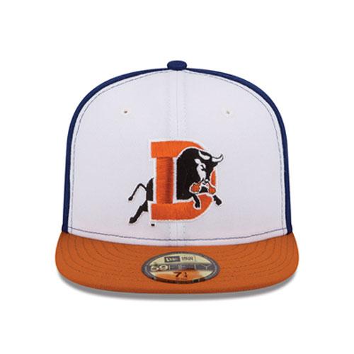 Durham Bulls New Era Alternate Retro On-Field Fitted 5950 - Image 2