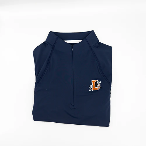 Durham Bulls Peter Millar Women's Raglan Perth Layer 1/4 Zip