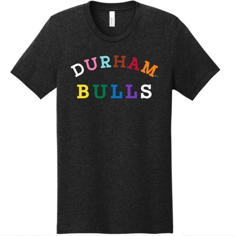 Durham Bulls Progressive Font Blend Tee - Image 5