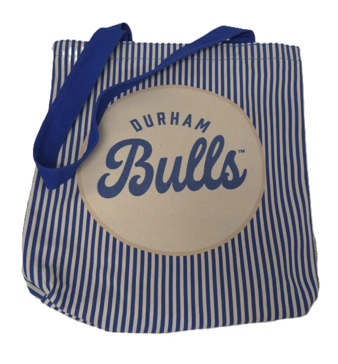 Durham Bulls Royal Canvas Tote