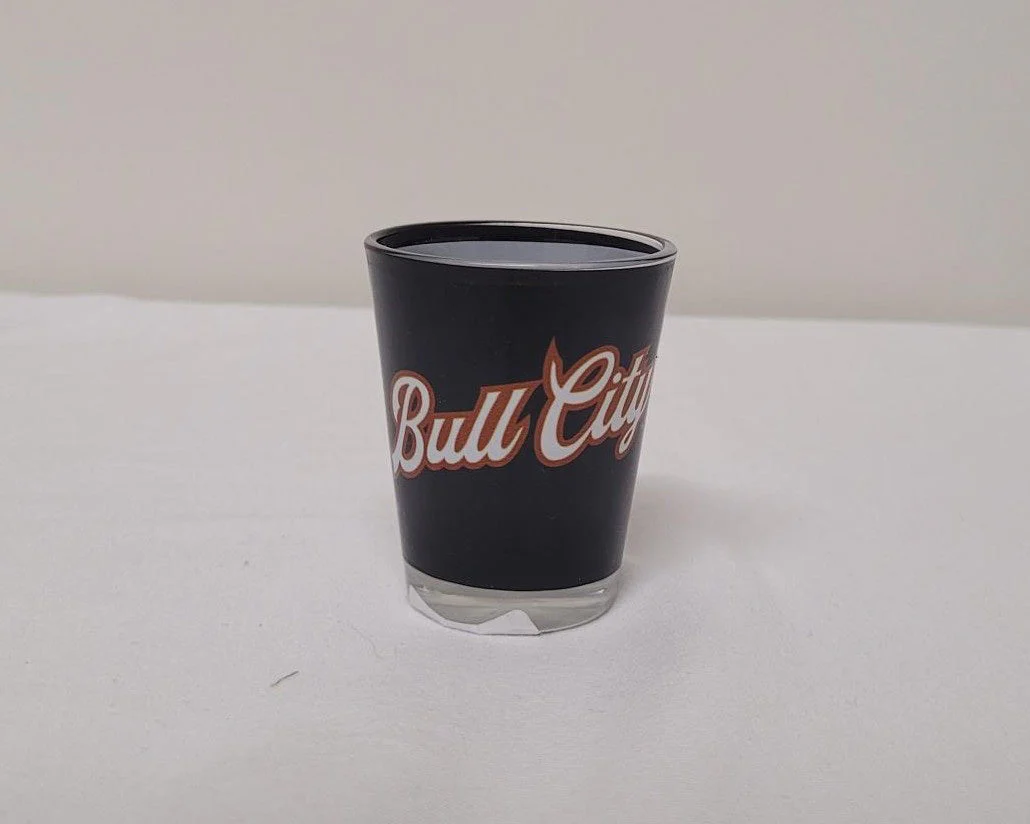 Durham Bulls Sublimated Shot Glass - Image 2