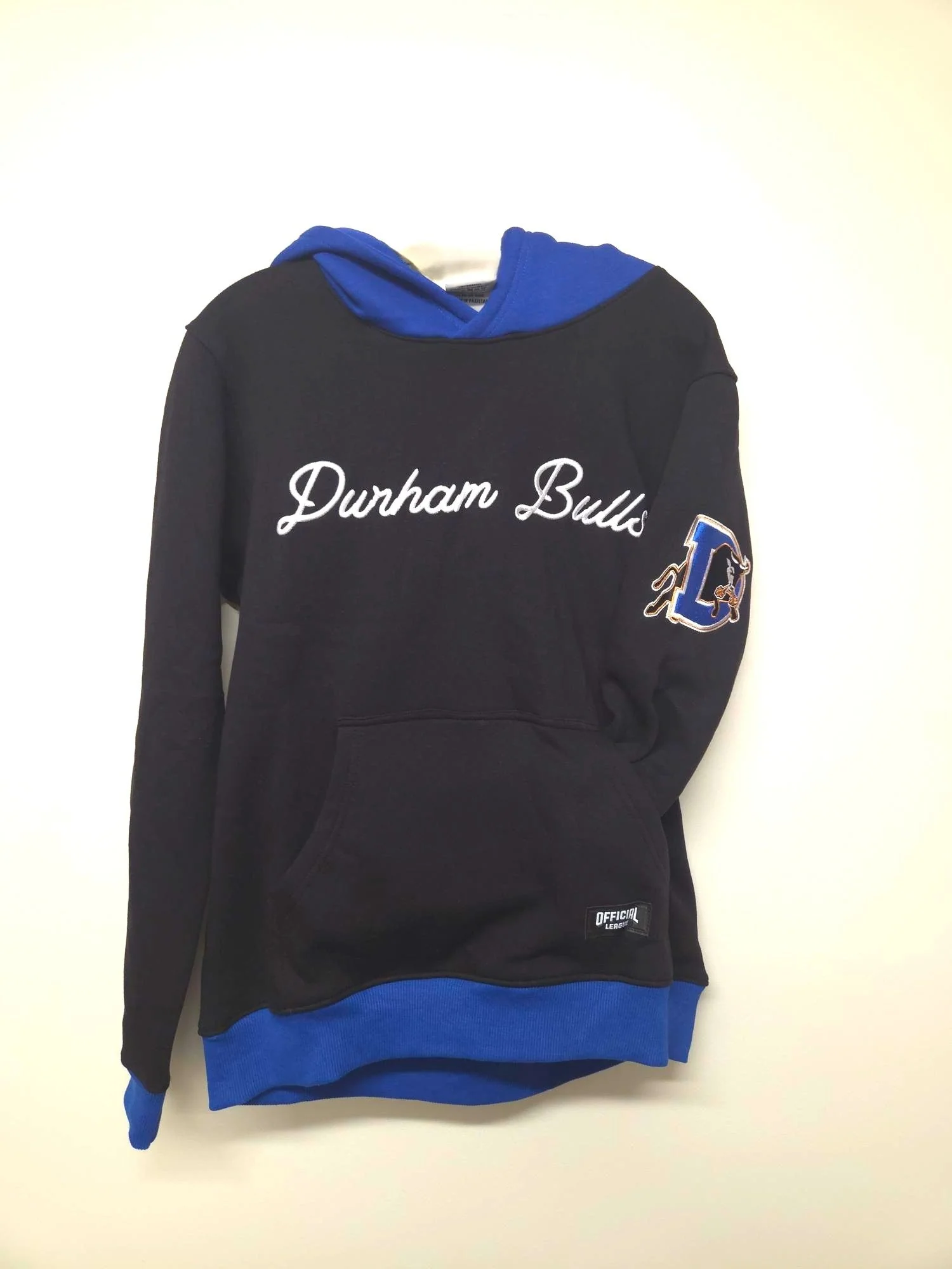Durham Bulls Two Tone Script Hoodie - Image 2