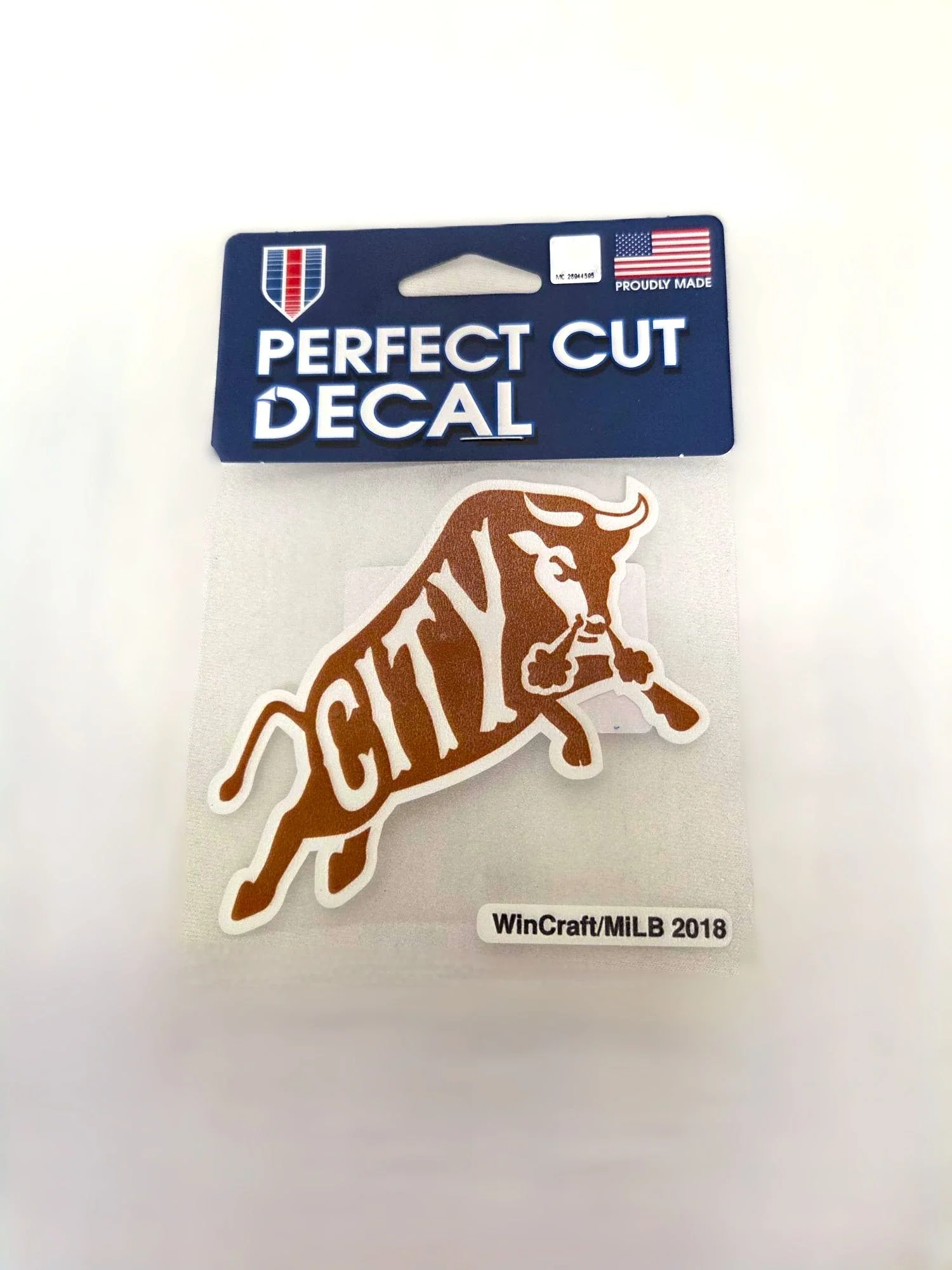 Durham Bulls Wincraft Bull City Car Decal