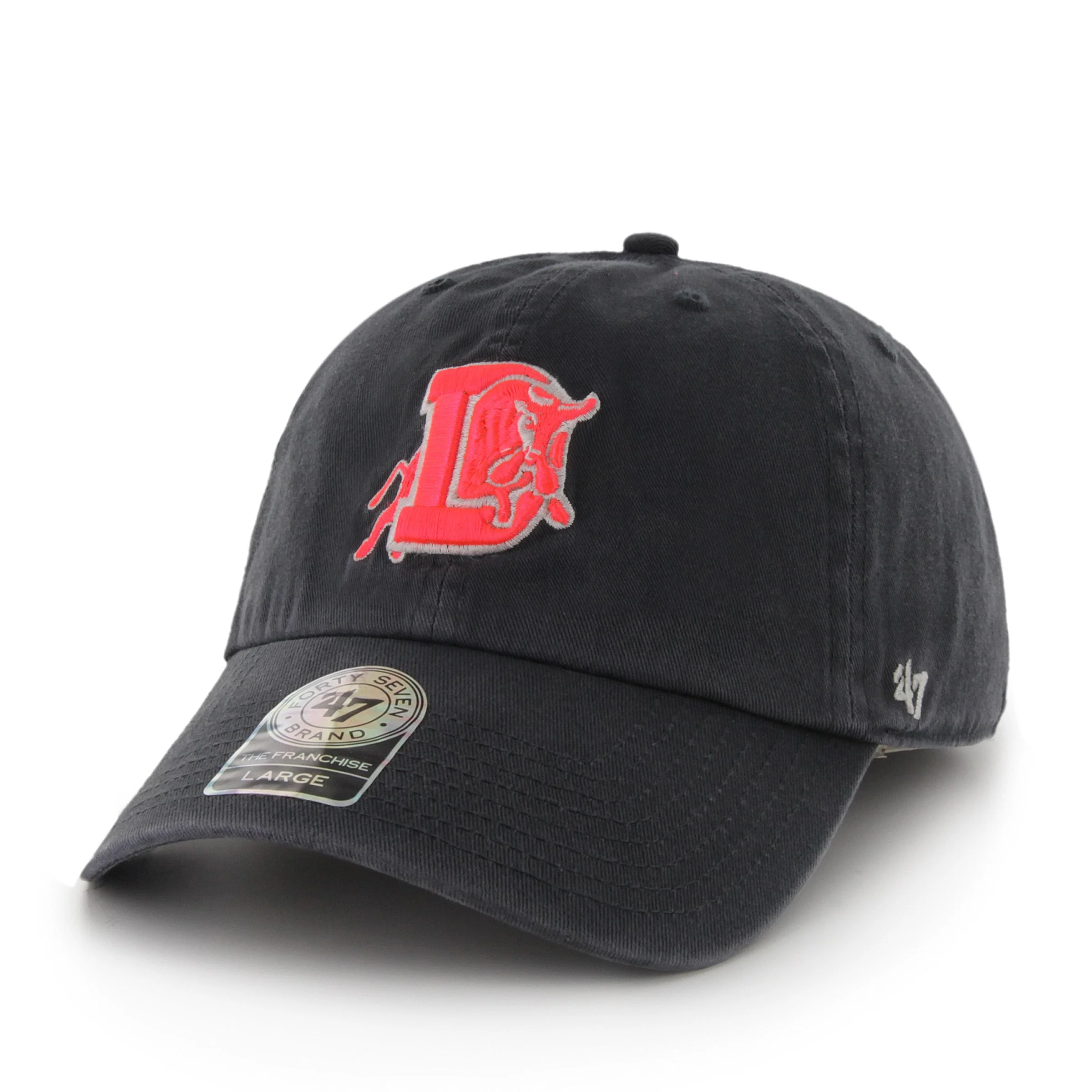 Durham Bulls Women's Pink D Logo Clean Up