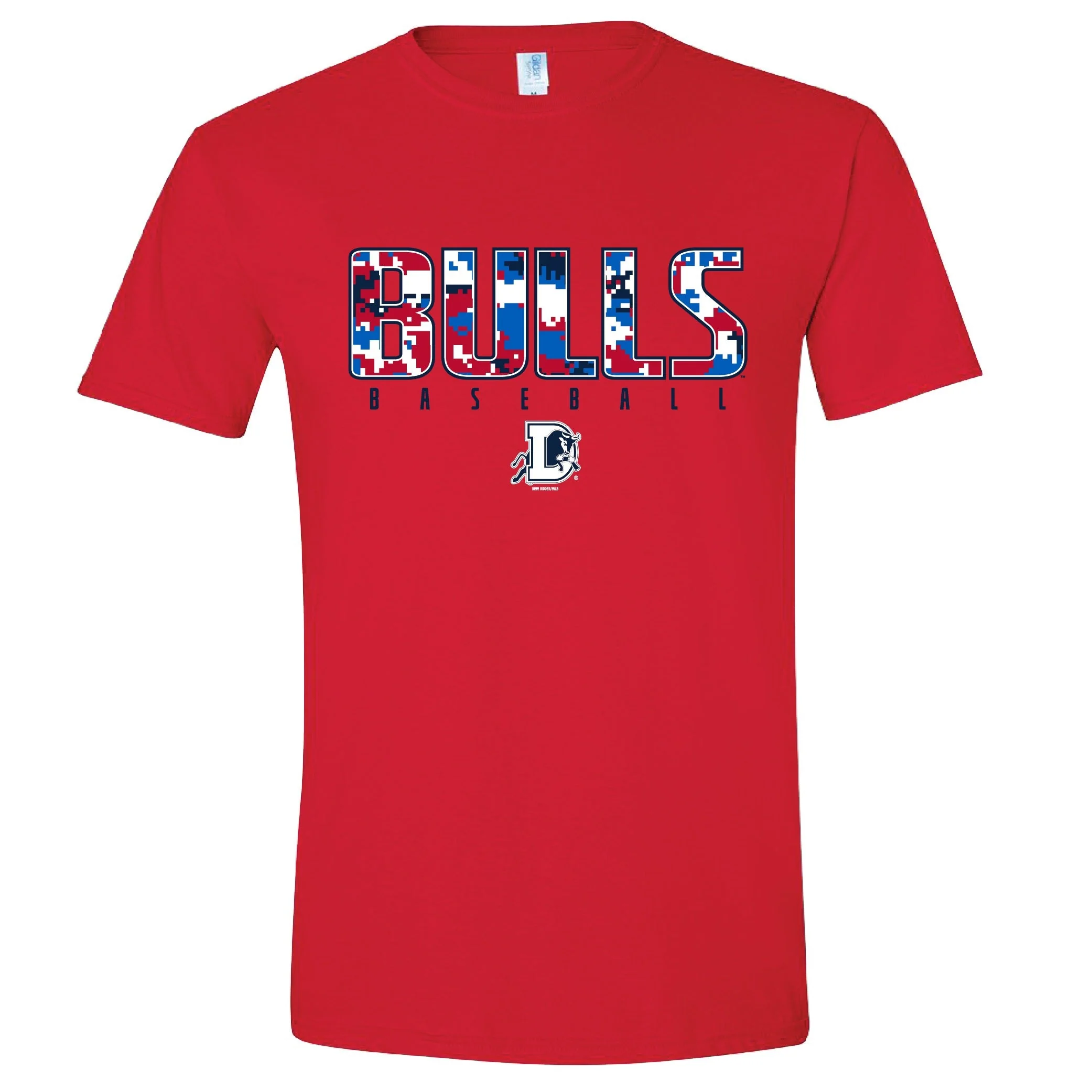 Durham Bulls Youth Black Ops Patriotic Tee