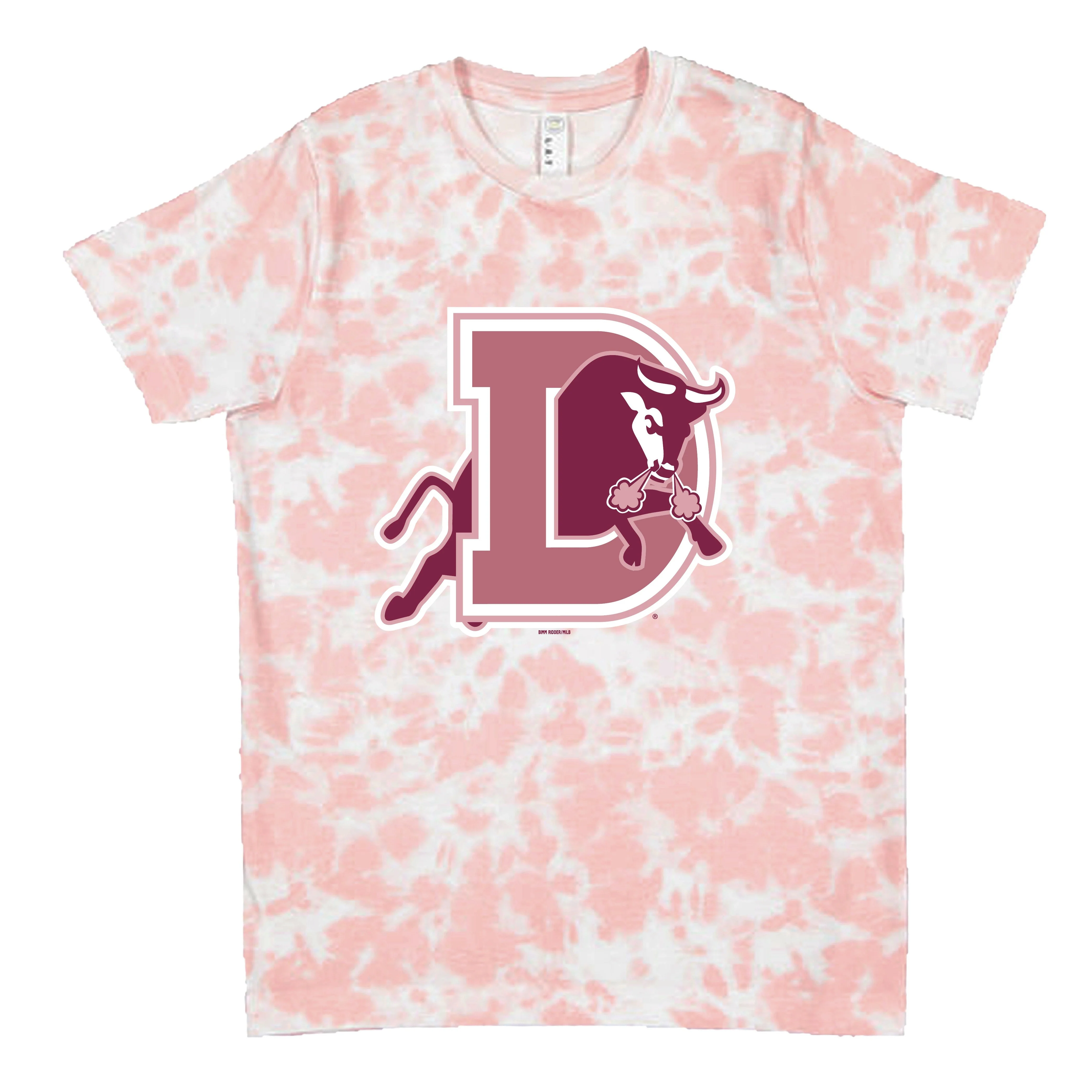 Durham Bulls Toddler Girls Tie Dye Tee