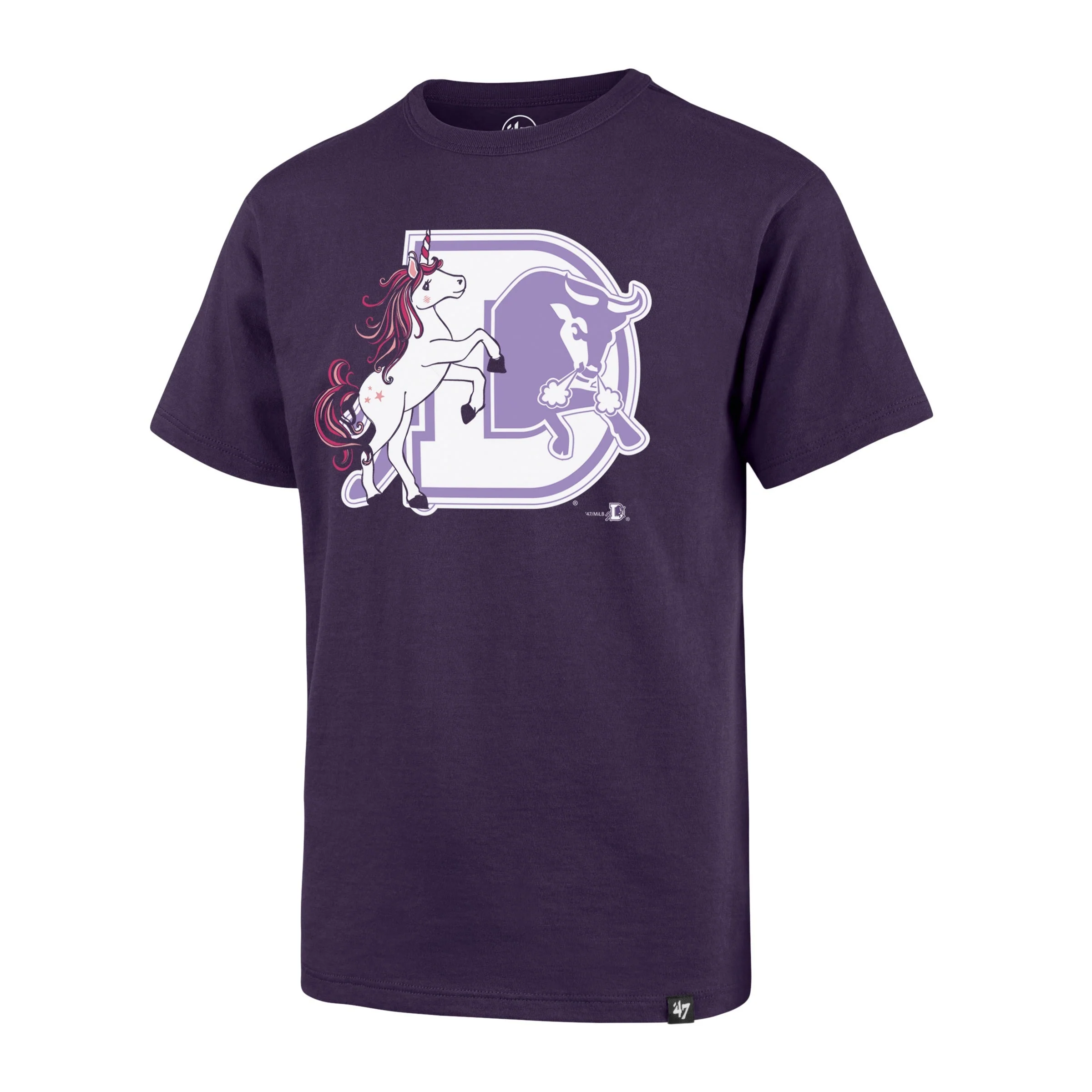Durham Bulls Youth Unicorn Franklin Tee - Image 2