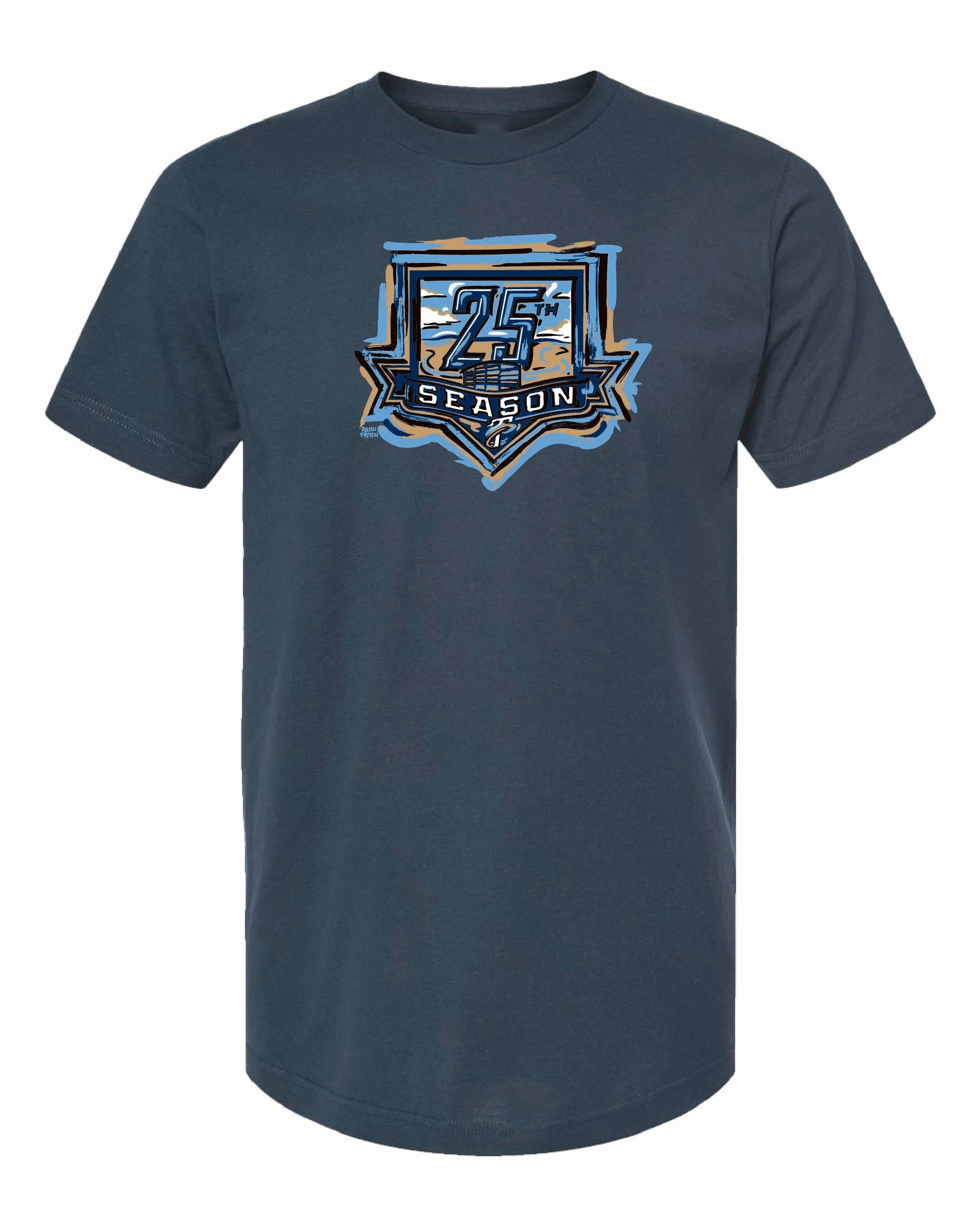 Dust Devils 25th Season Storm Striker Tee