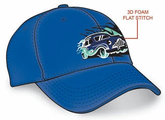 Eerie Wearies Royal Blue Adjustable Cap - Image 3