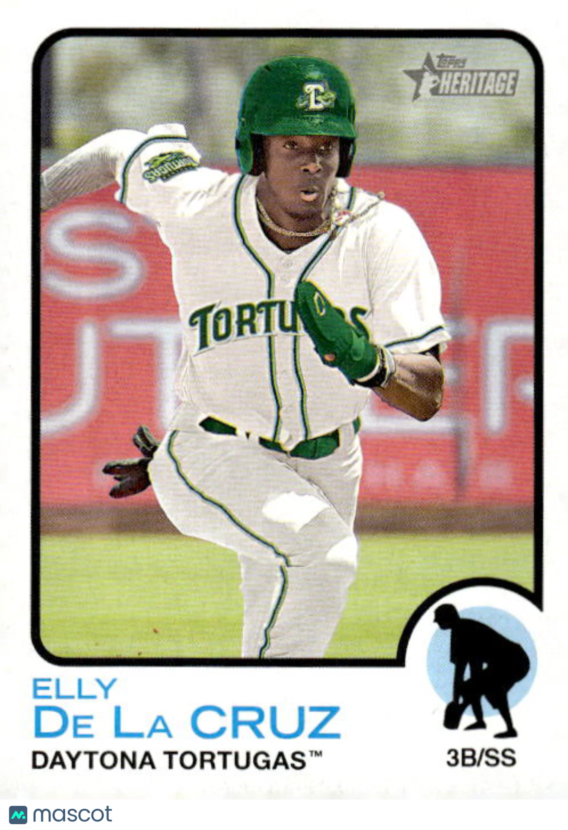 Elly De La Cruz 2022 Topps Heritage #208