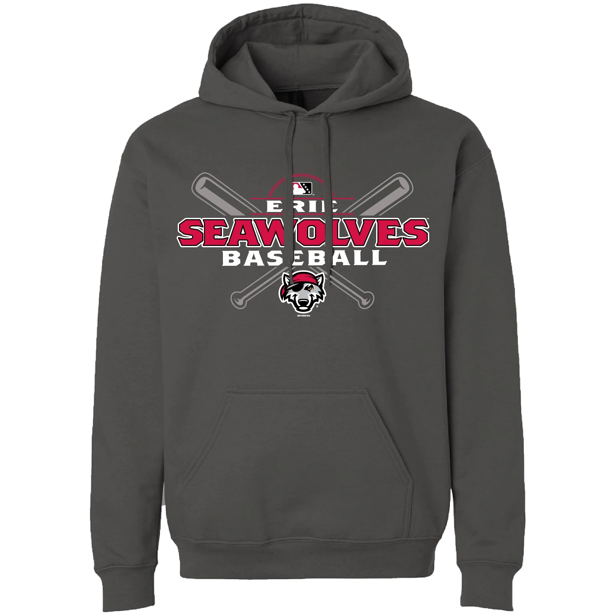Erie SeaWolves BR Jim Softstyle Hood