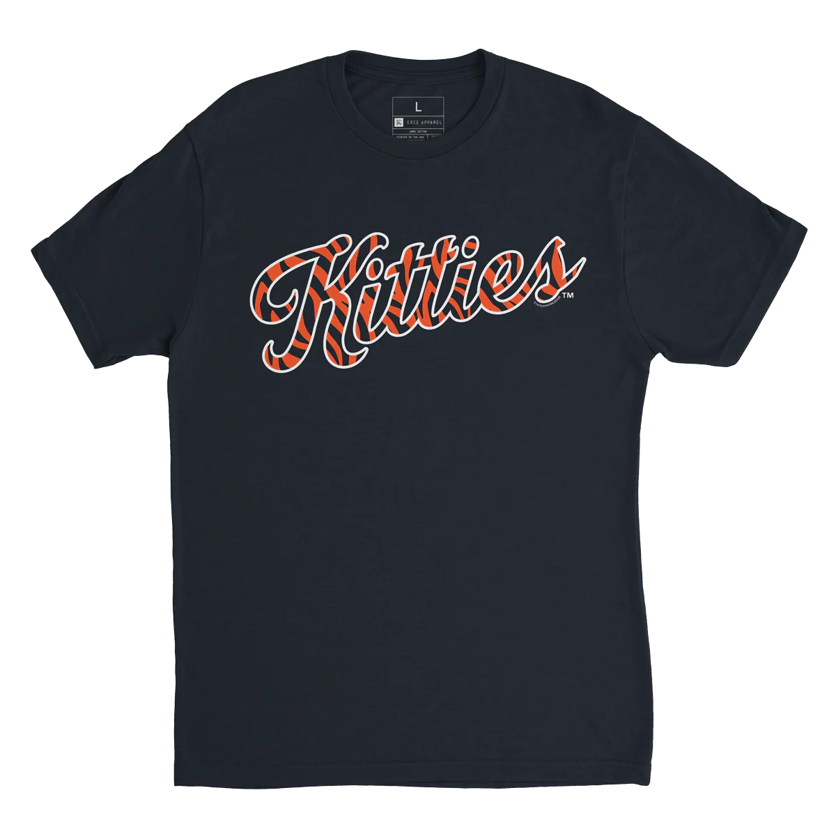 Erie SeaWolves EA Kitties Stripes Tee