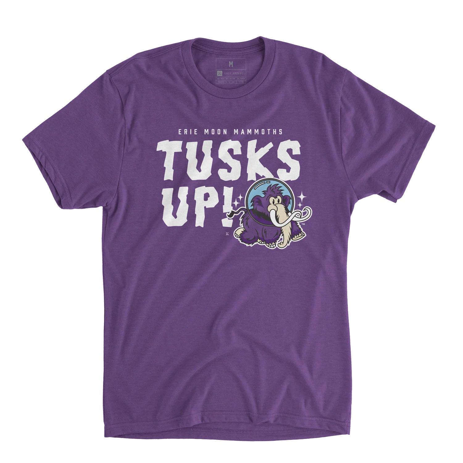 Erie SeaWolves EA Tusks Up! Moon Mammoths Tee - Image 2