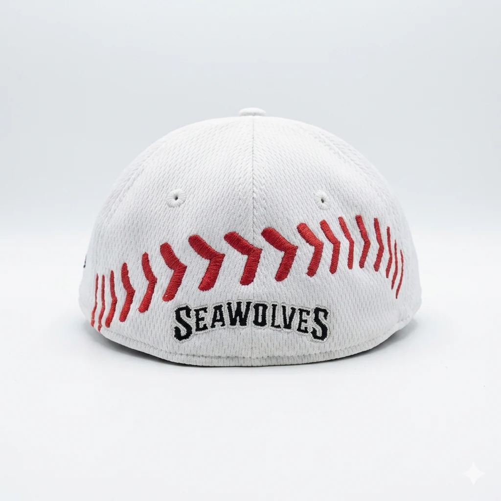 Erie SeaWolves NEC Toddler Seams 39THIRTY M-Crown Cap - Image 2