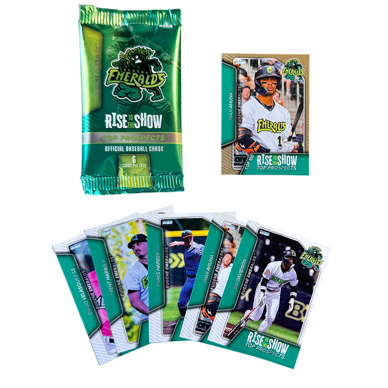Eugene Emeralds 2026 Rise to the Show Card Set