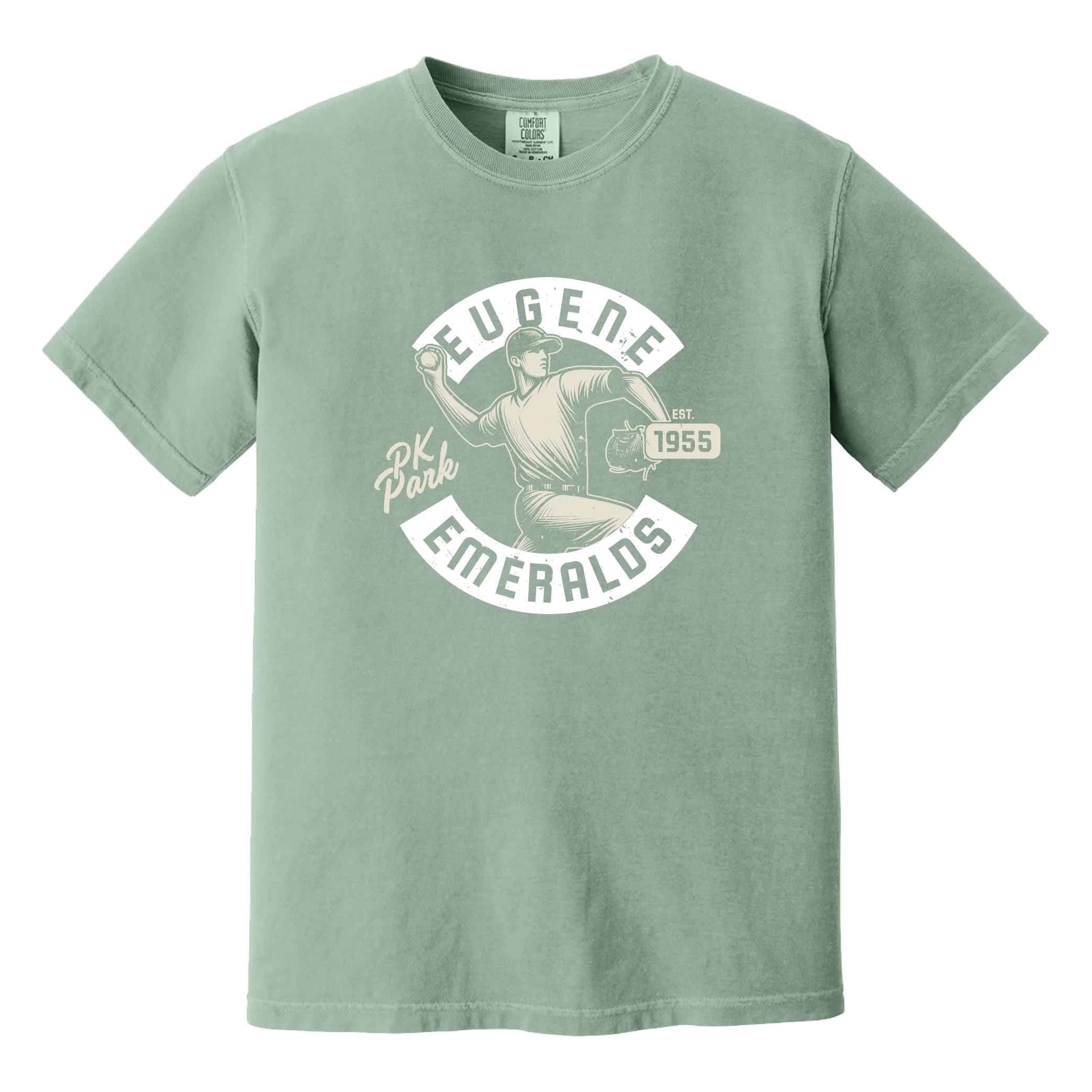 Eugene Emeralds Ballplayer T-Shirt