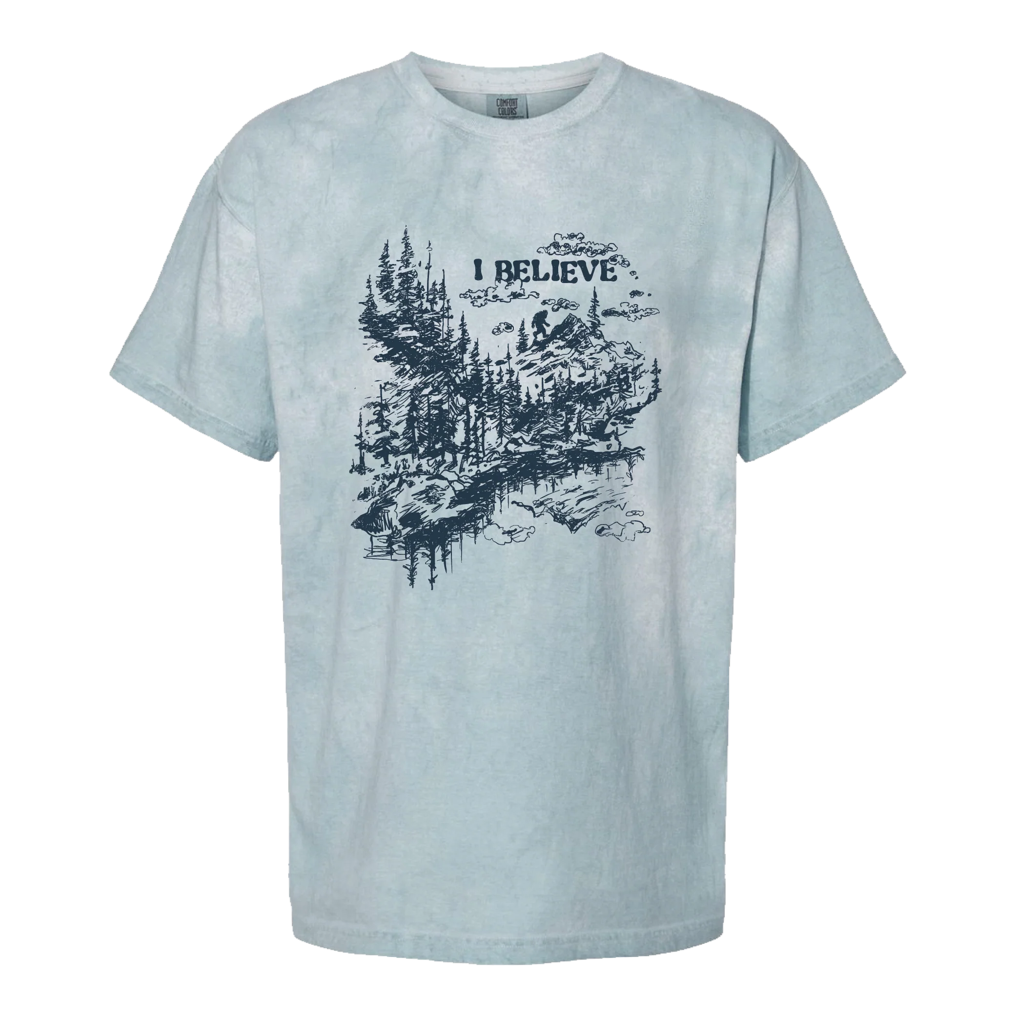 Eugene Emeralds Bigfoot 'I Believe' T-Shirt