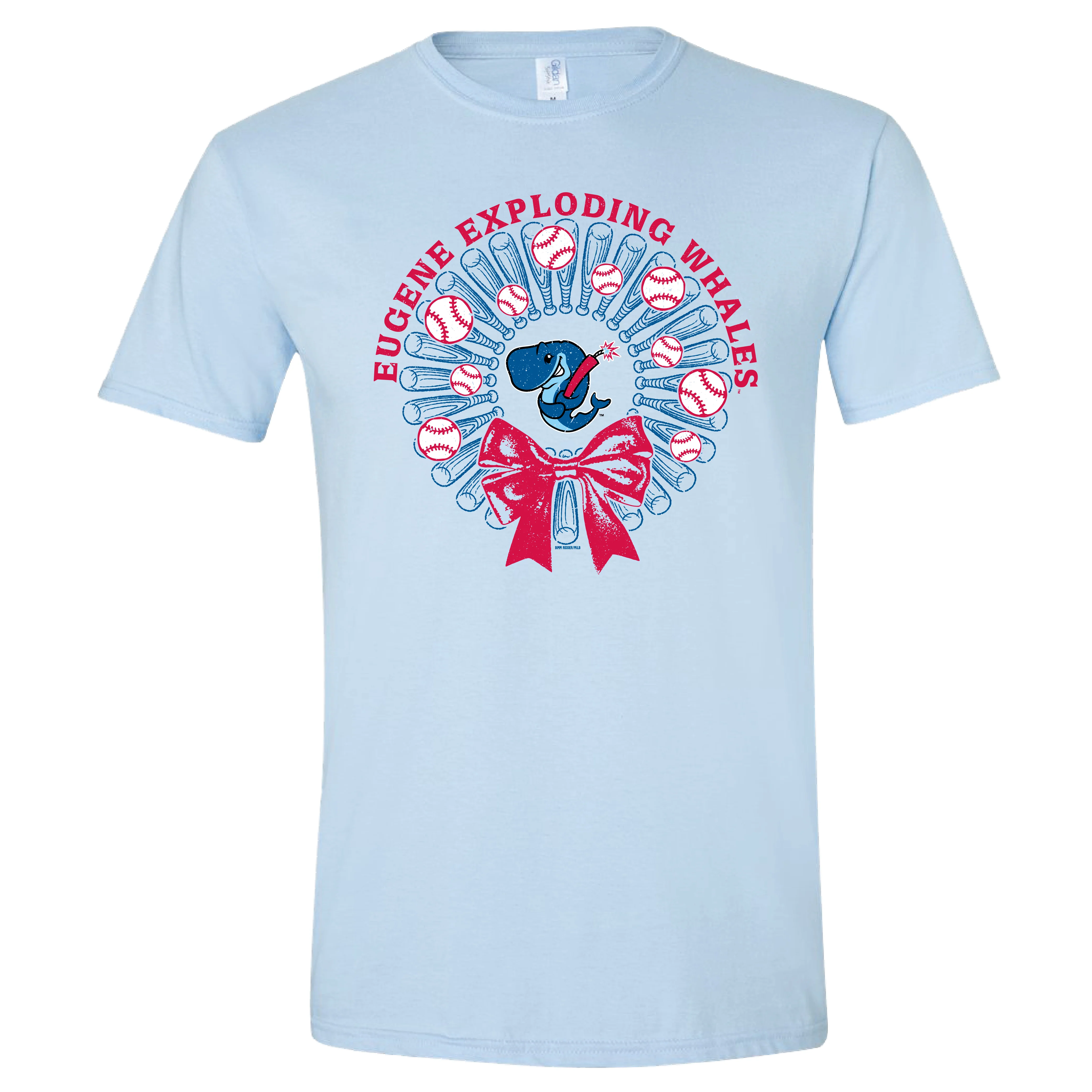 Eugene Emeralds Exploding Whales Bimm Ridder Scented Holiday T-Shirt