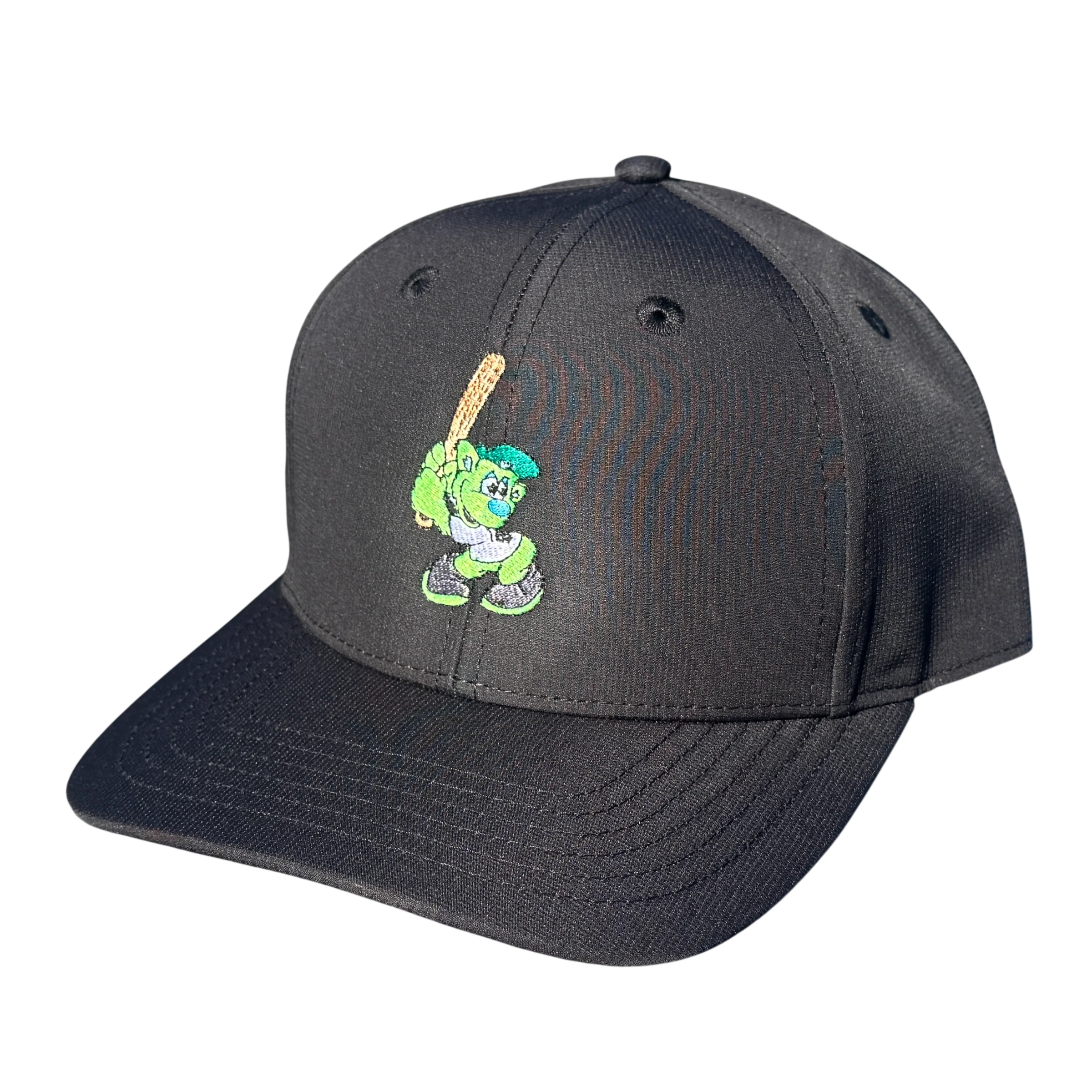 Eugene Emeralds Youth Sluggo Black Cap