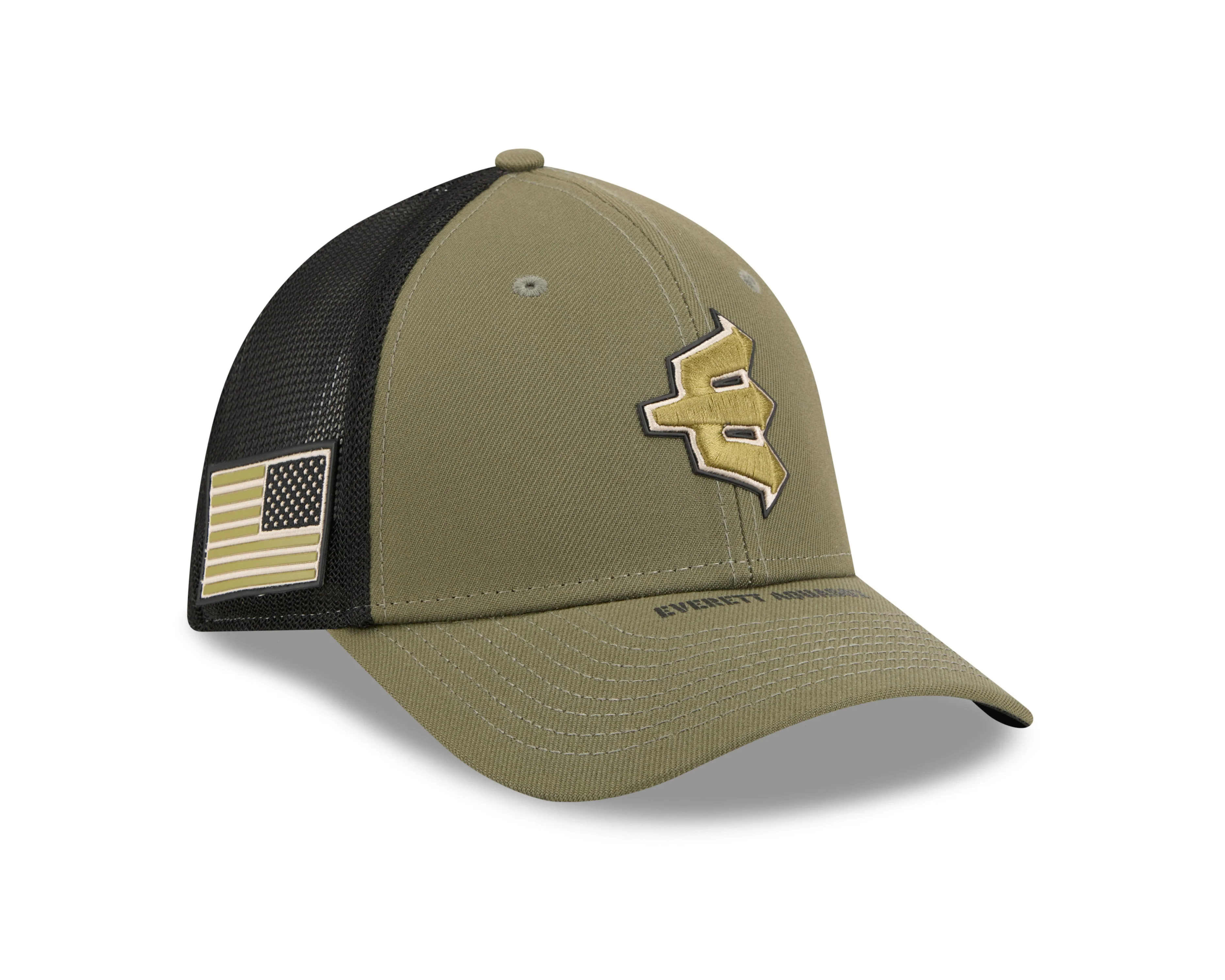 Everett AquaSox 2026 Armed Forces 39THIRTY Cap