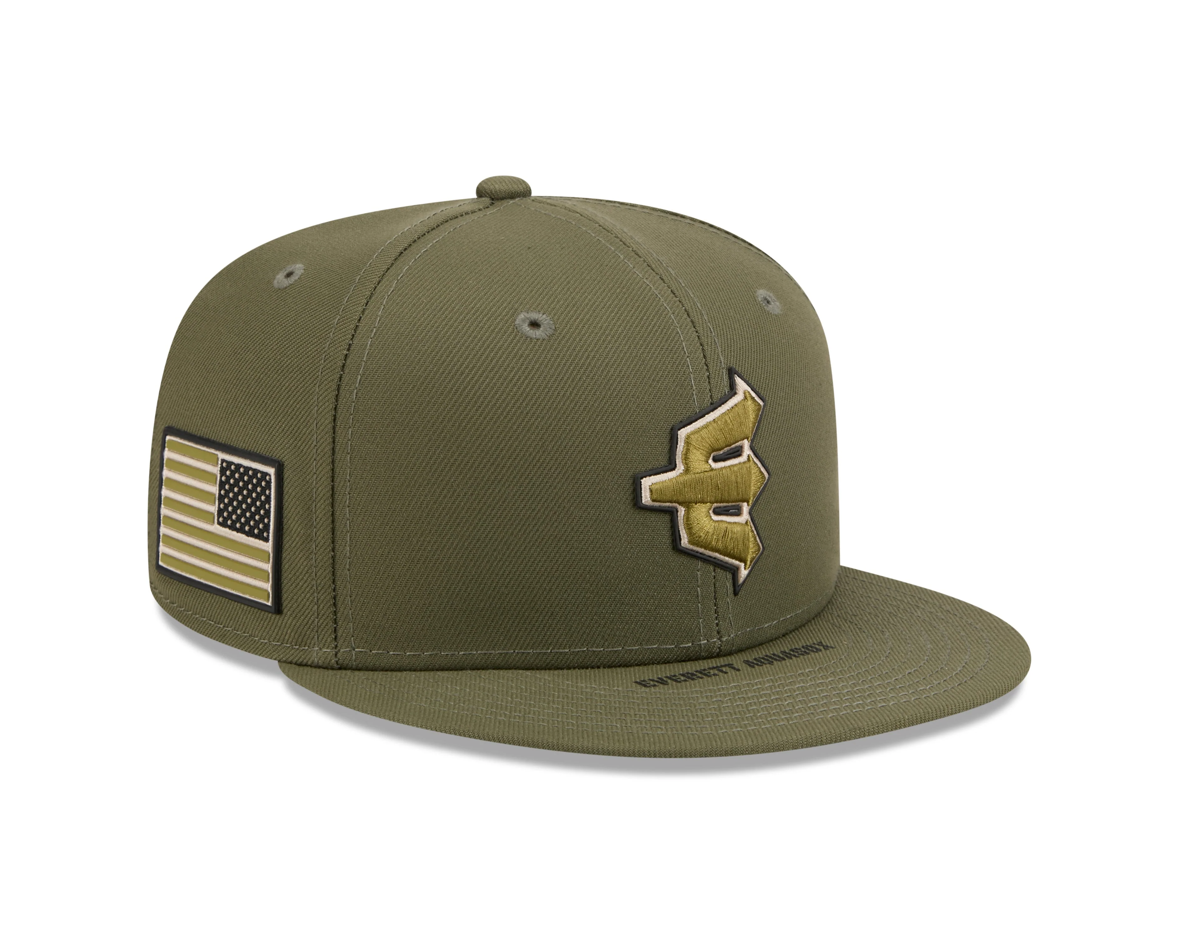 Everett AquaSox 2026 Armed Forces 59FIFTY Cap