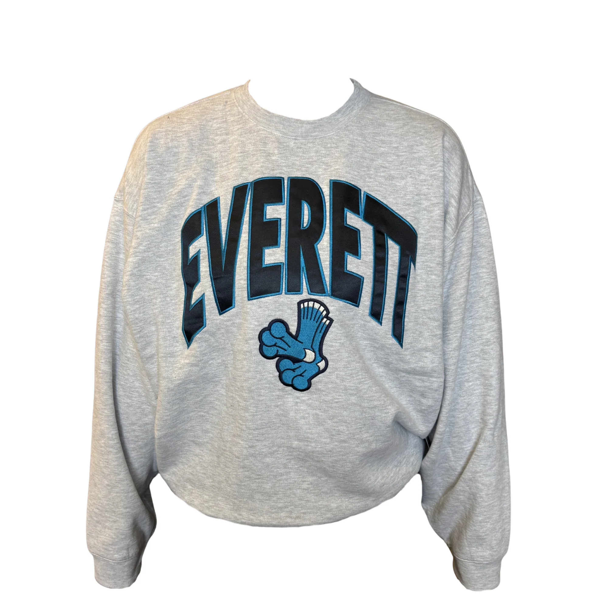 Everett AquaSox Ladies Oversized Crewneck