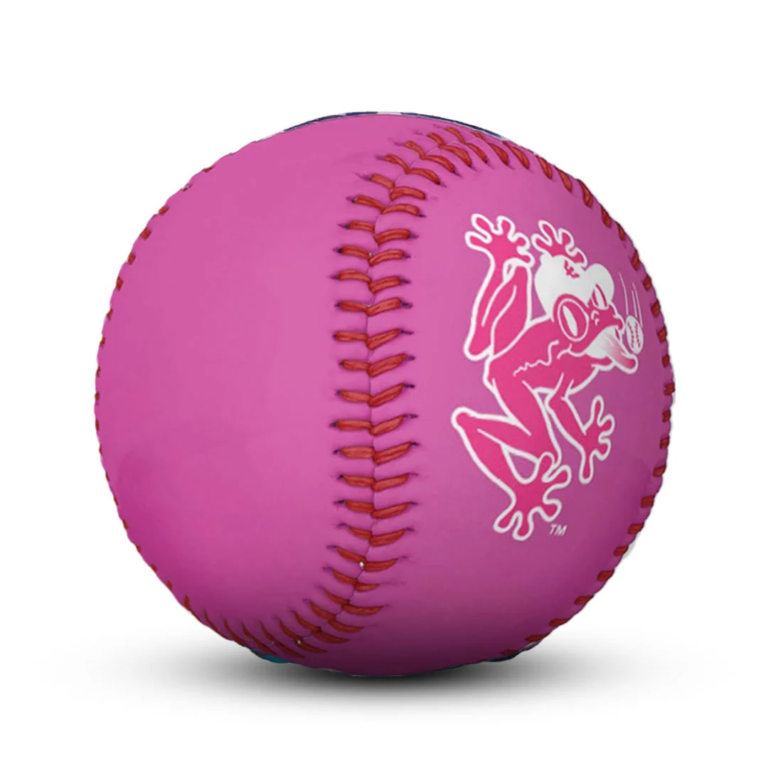 Everett AquaSox Pink Baseball