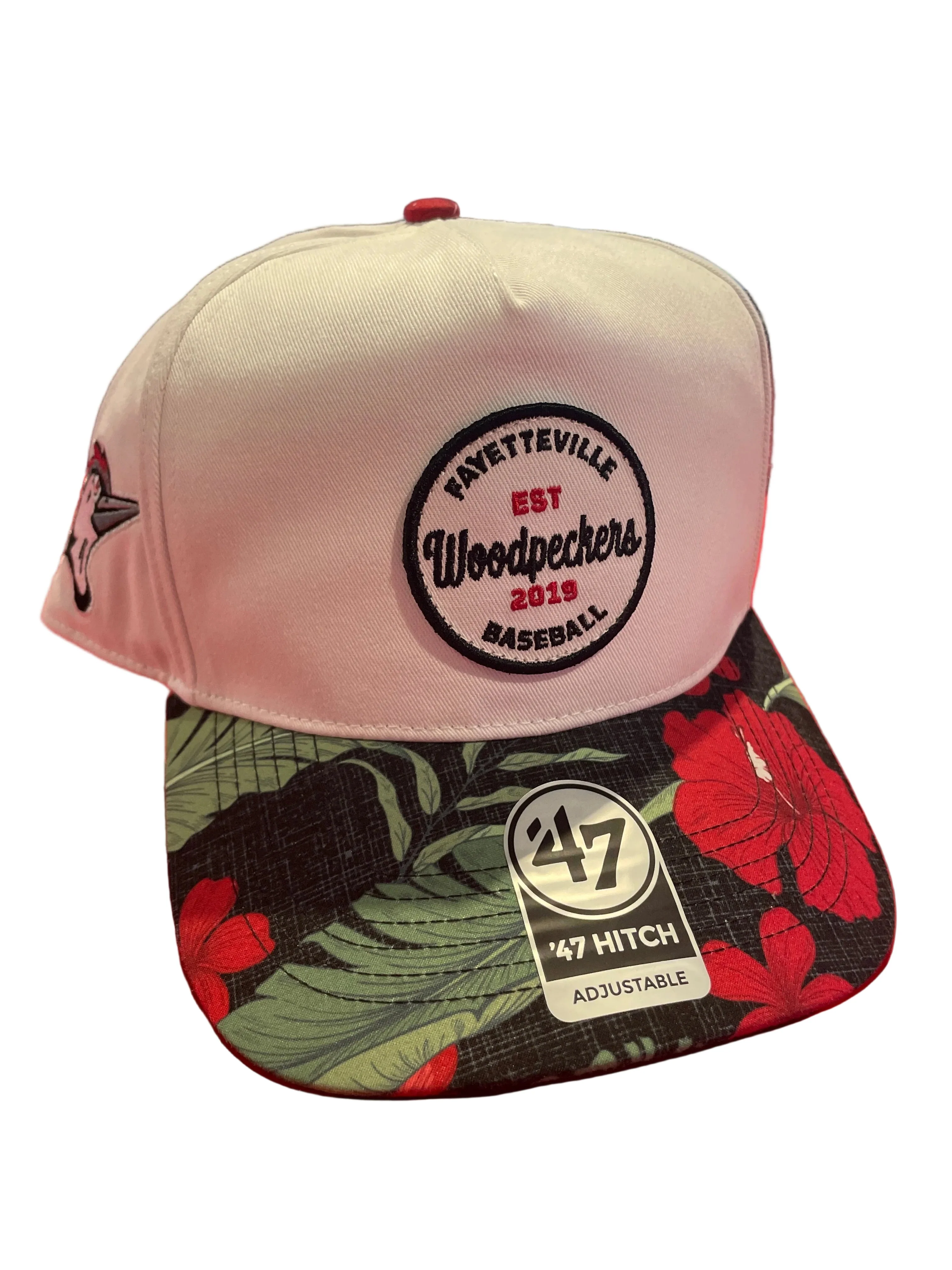 Fayetteville Woodpeckers 47Brand Beach Side Hitch Cap