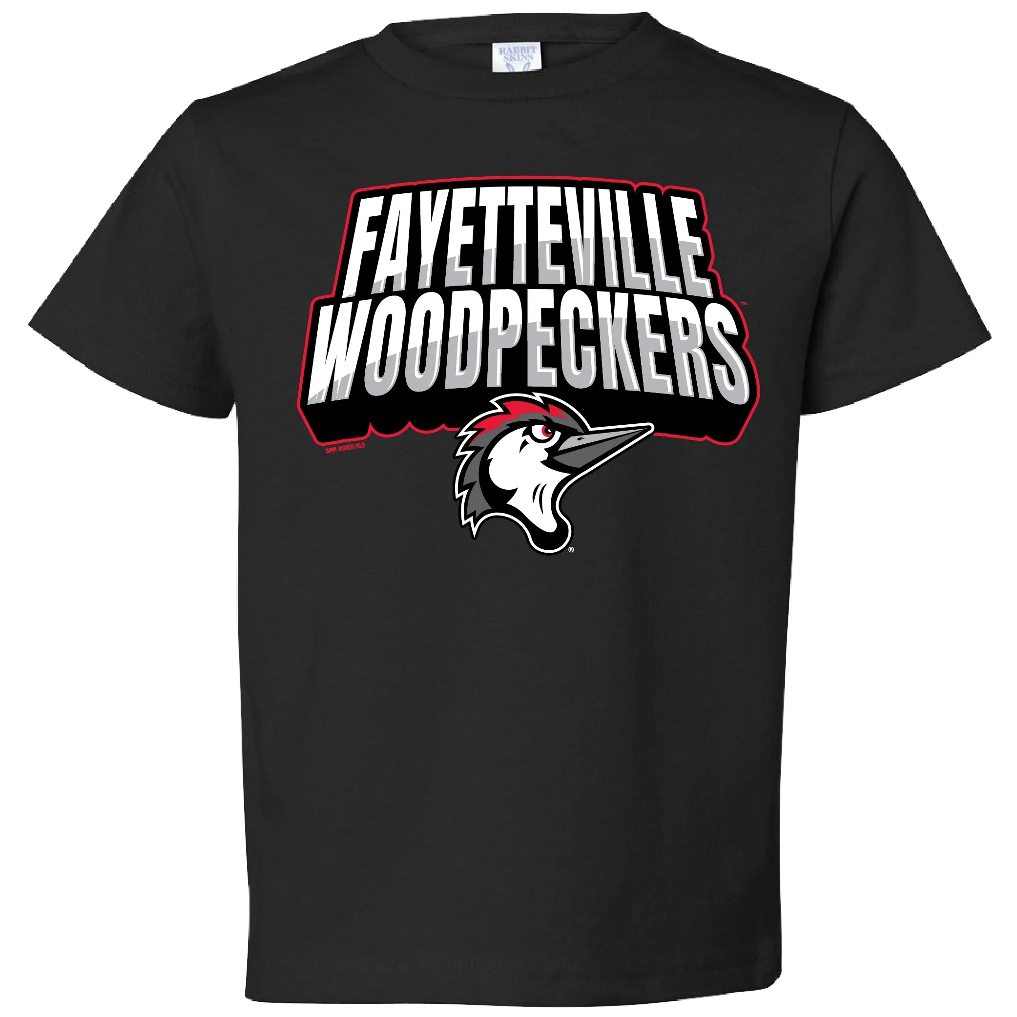 Fayetteville Woodpeckers Bimm Ridder Toddler Kipster T-shirt