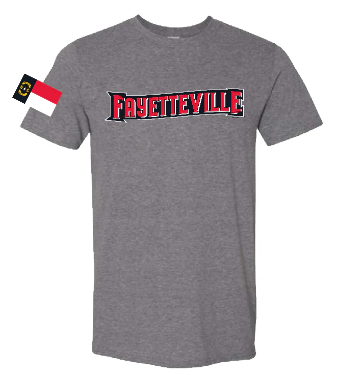 Fayetteville Woodpeckers Bimm Ridder Youth Road Lettering T-shirt