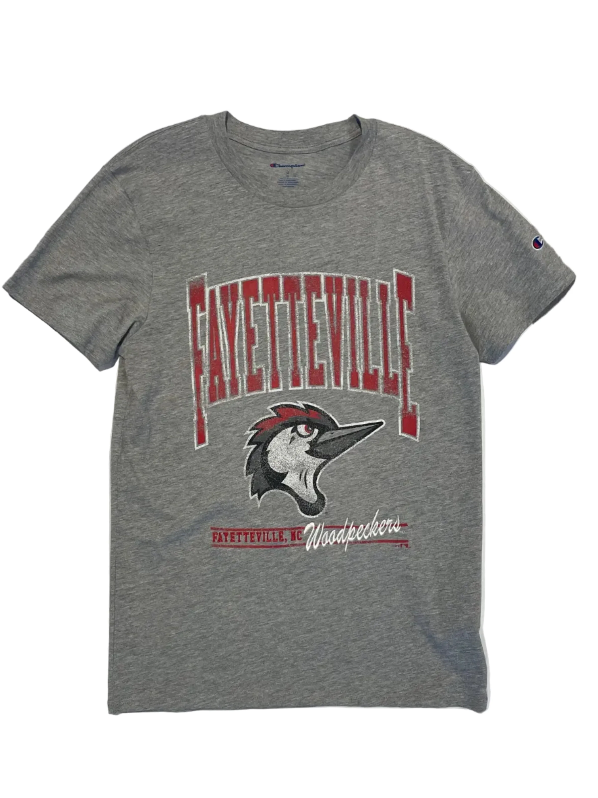 Fayetteville Woodpeckers Champion Stadium Melange T-shirt