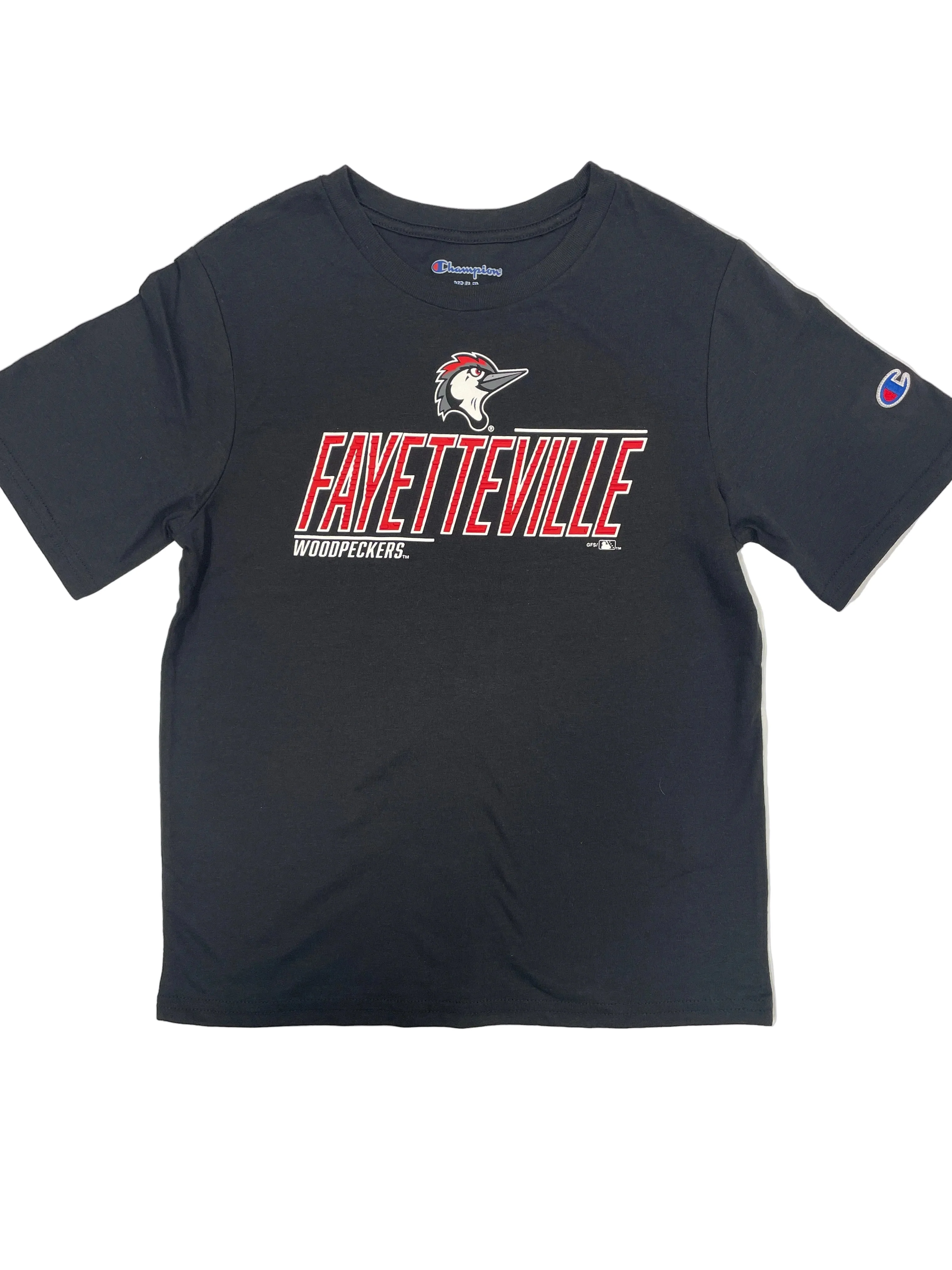 Fayetteville Woodpeckers Champion Youth High Density T-shirt