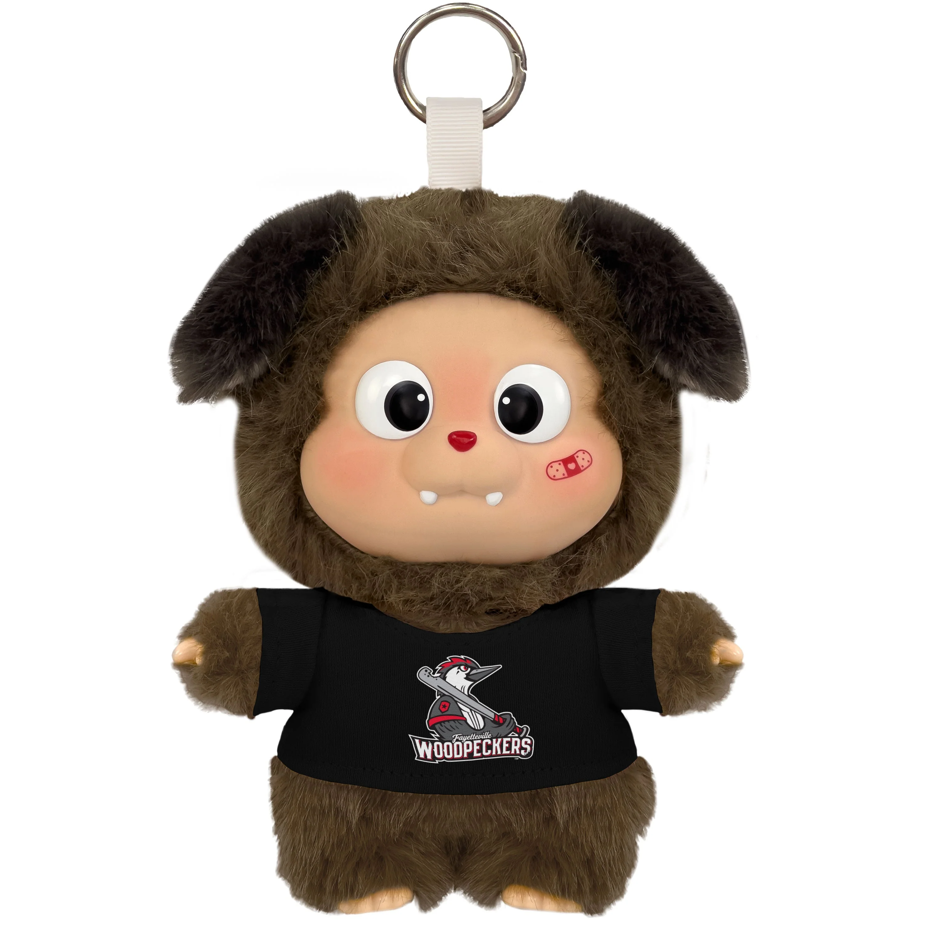Fayetteville Woodpeckers Mascot Factory Bag Charm - Image 2